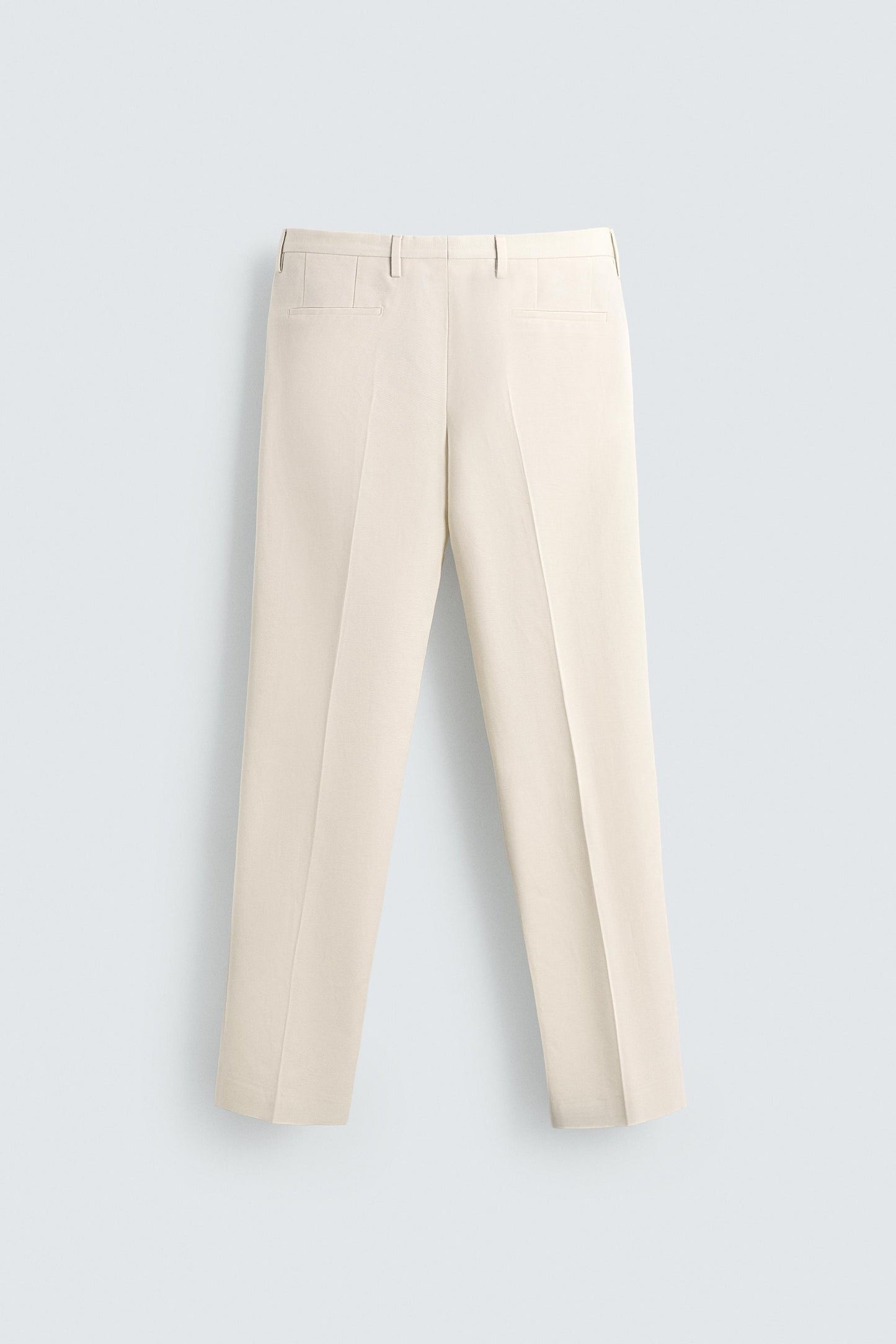 REGULAR FIT PLEATED PANTS