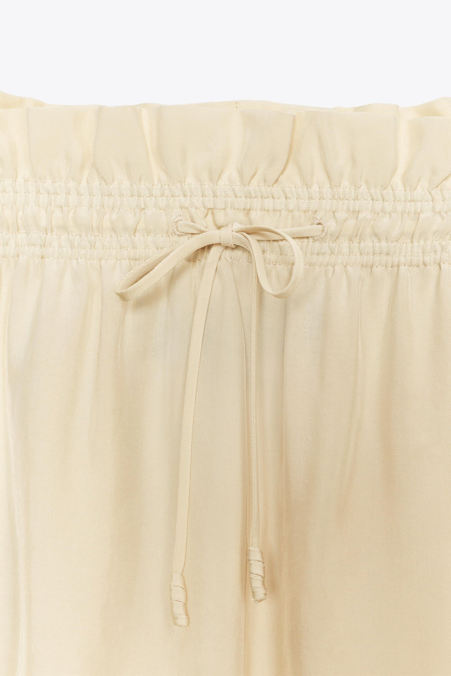 DRAWSTRING MIDI SKIRT ZW COLLECTION