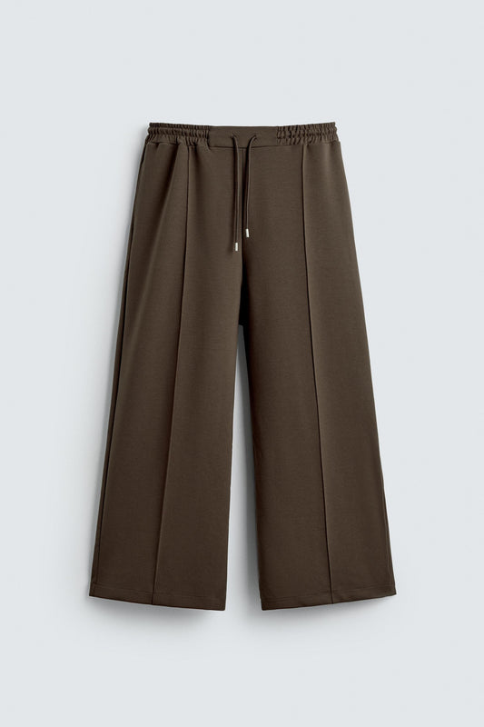 INTERLOCK PANTS WITH LABEL