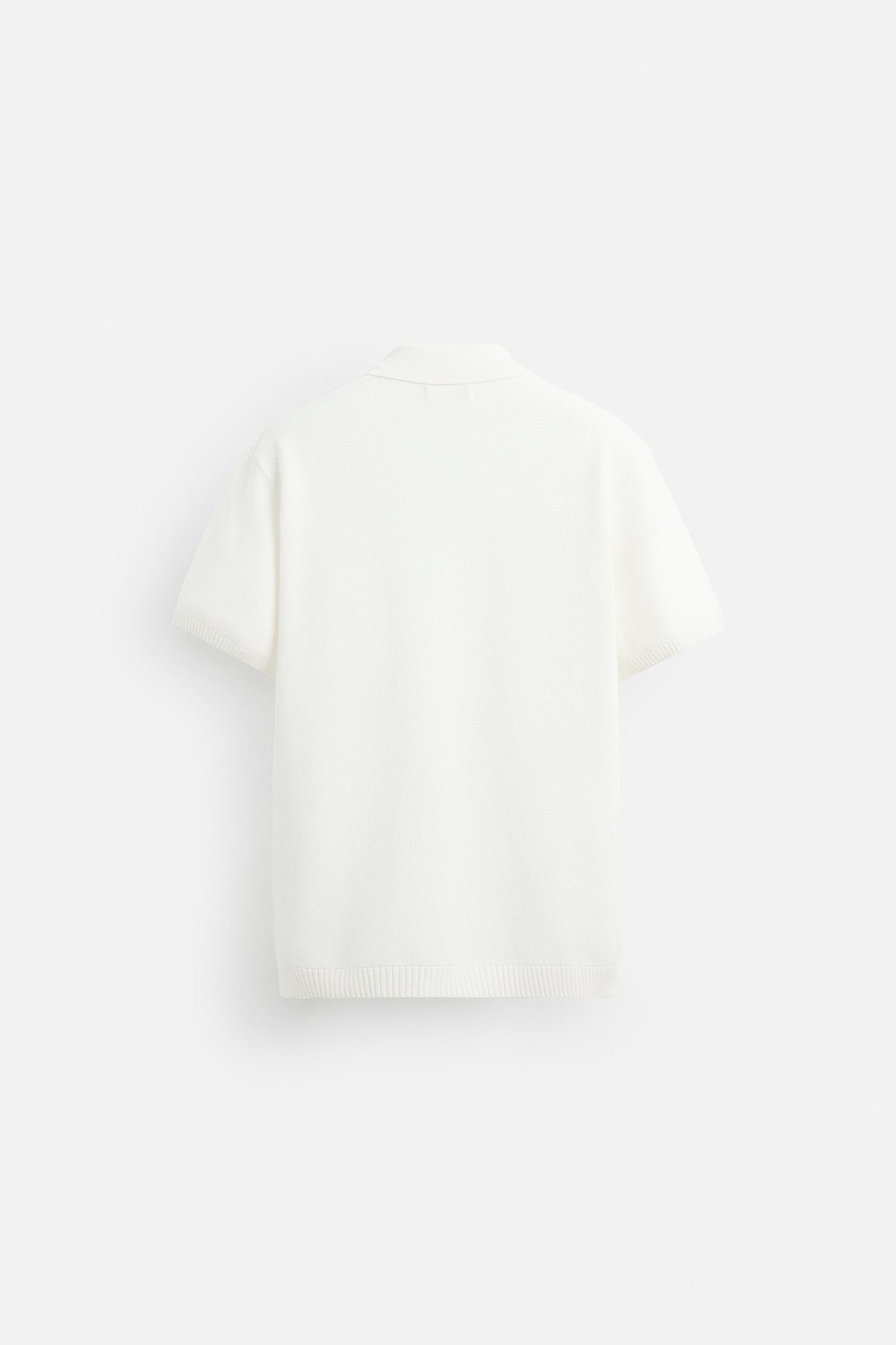 TEXTURED KNIT POLO