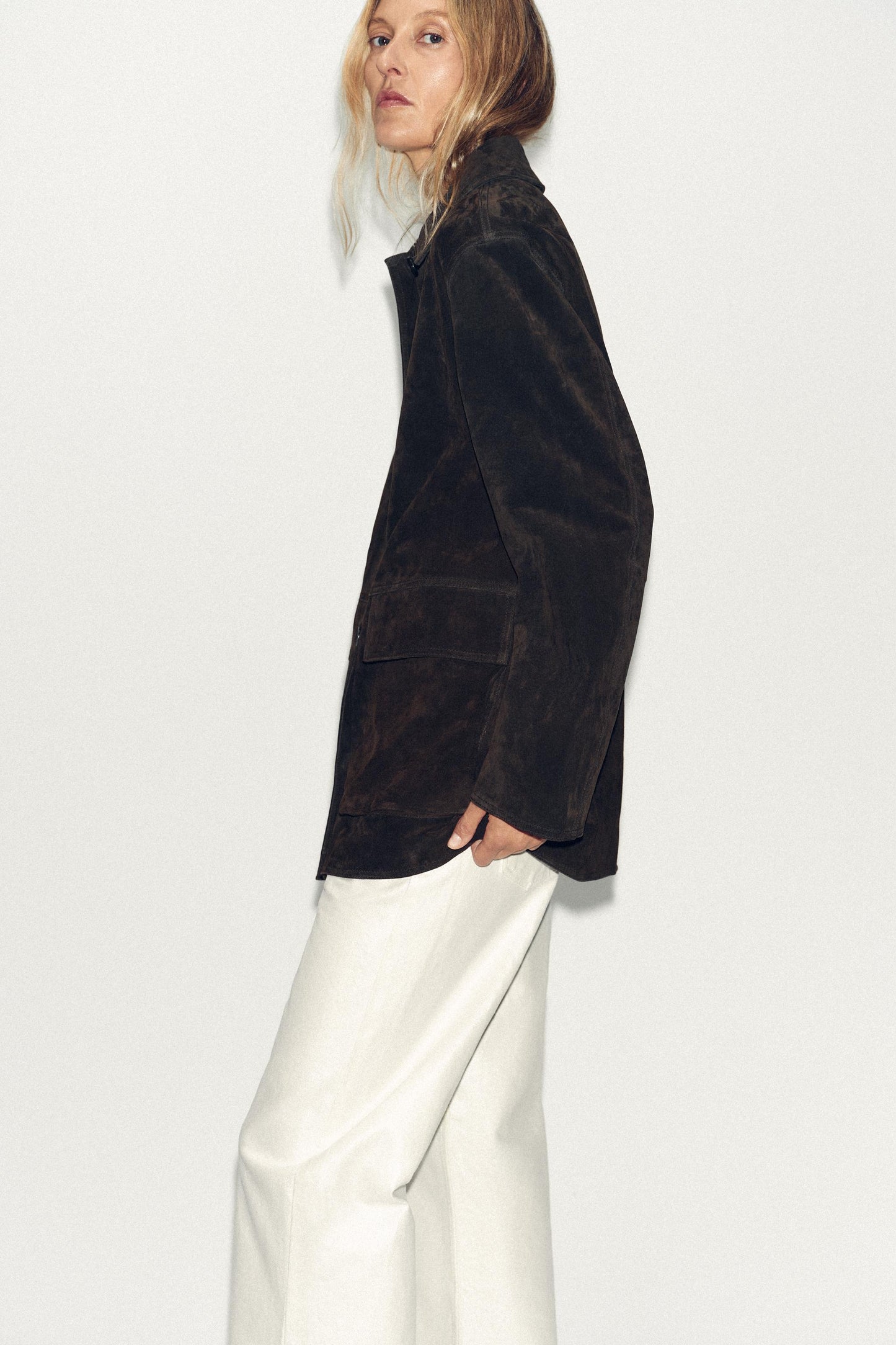 100% SUEDE JACKET