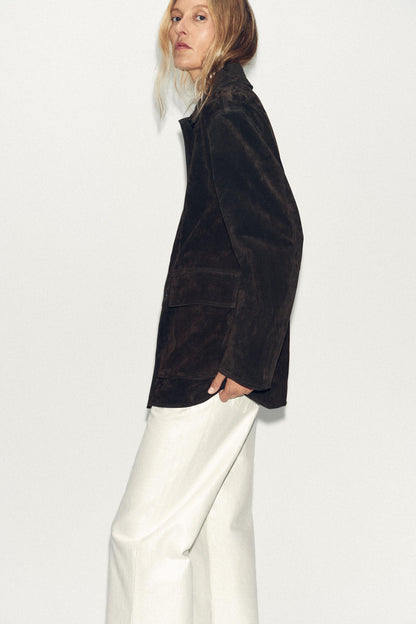 100% SUEDE JACKET