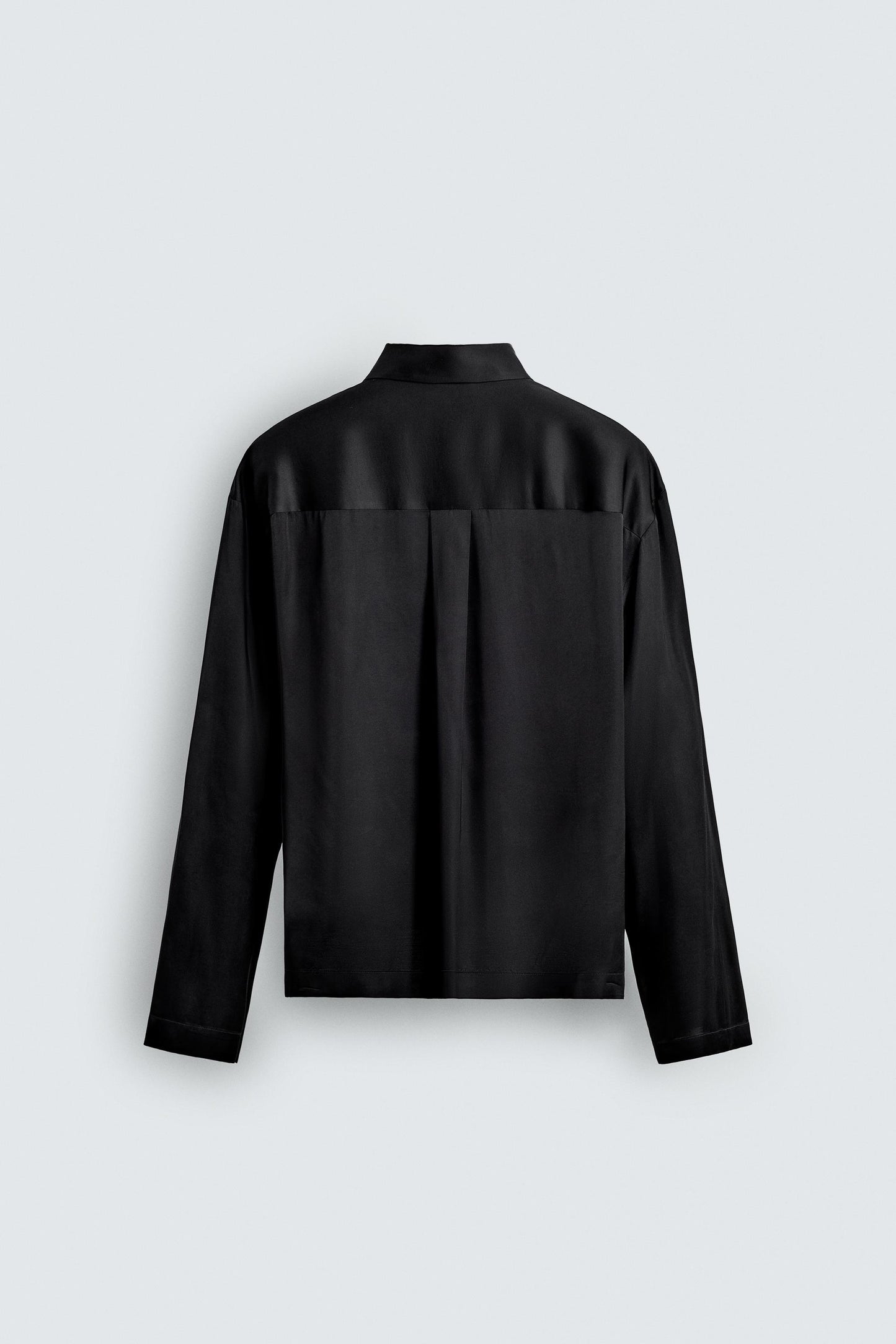 SATIN POLO SHIRT