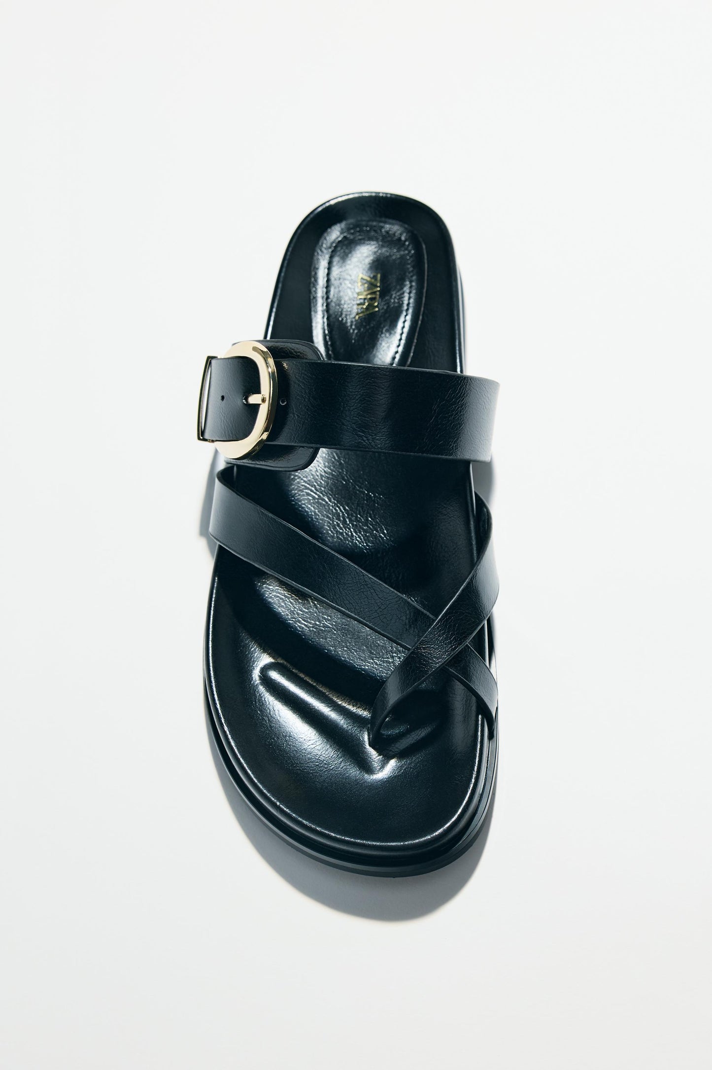 FLAT BUCKLE SANDALS