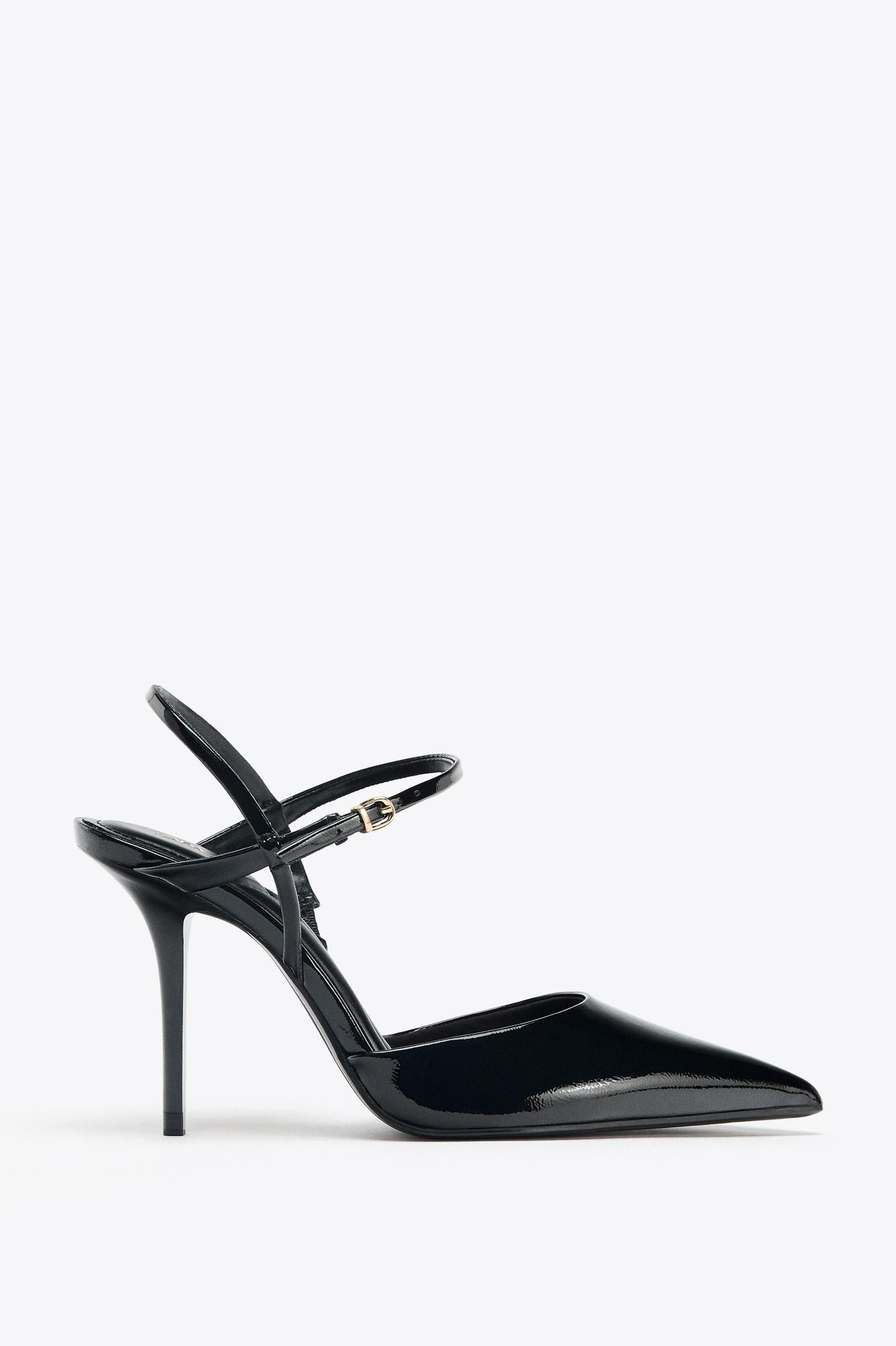 SLINGBACK ANKLE STRAP HEELS