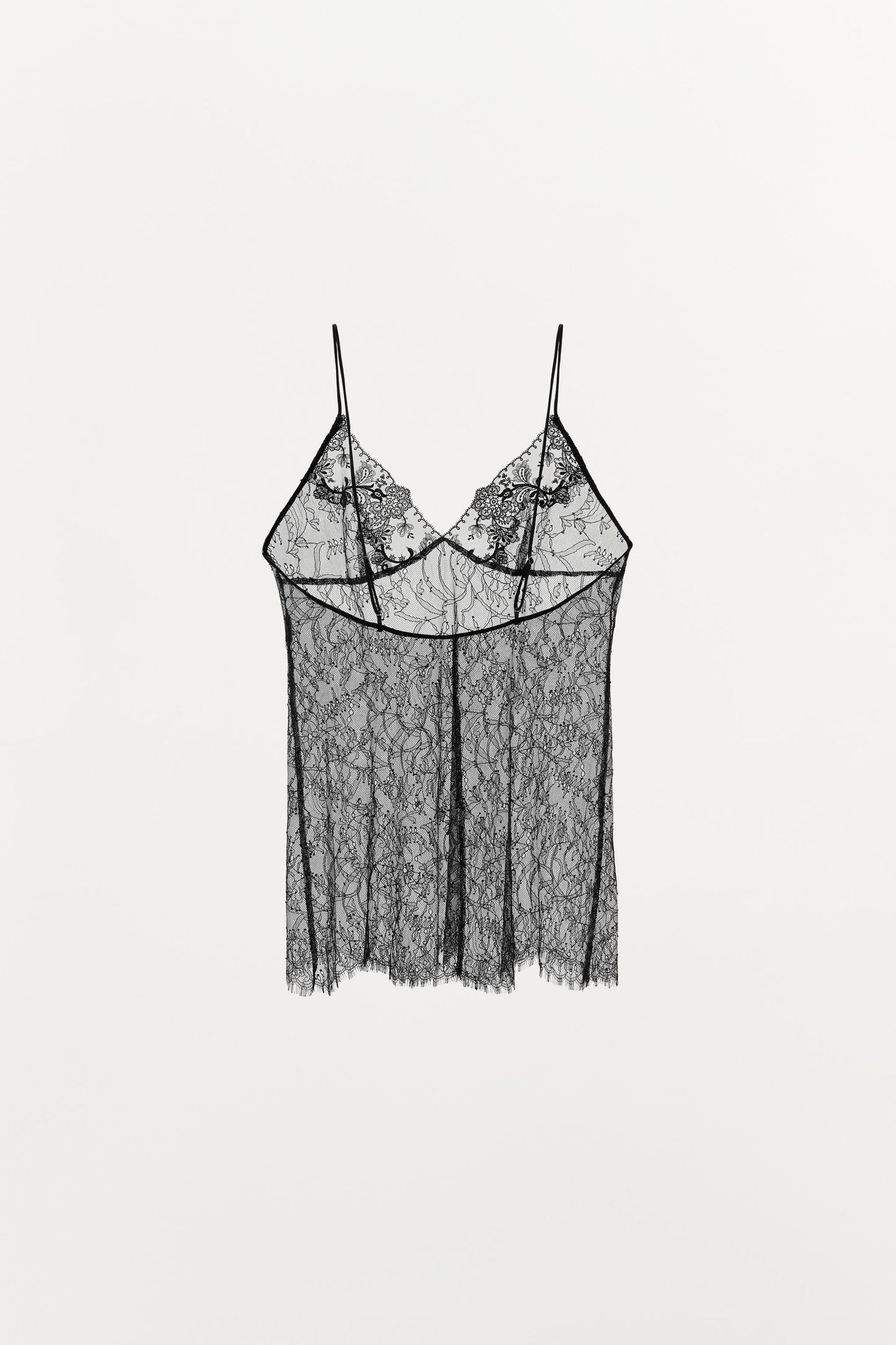 LACE STRAPPY TOP