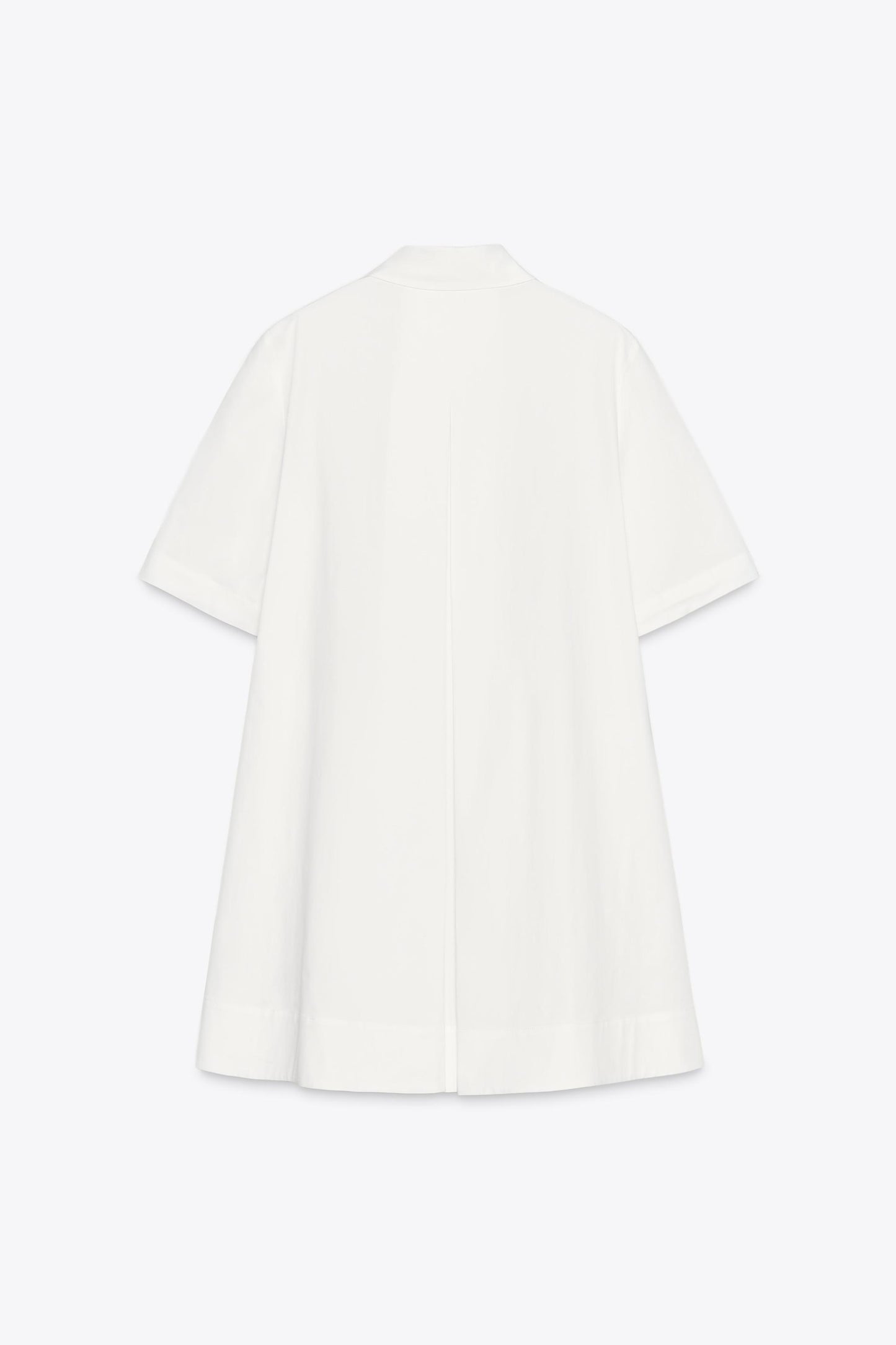 ZW COLLECTION POPLIN SHORT DRESS