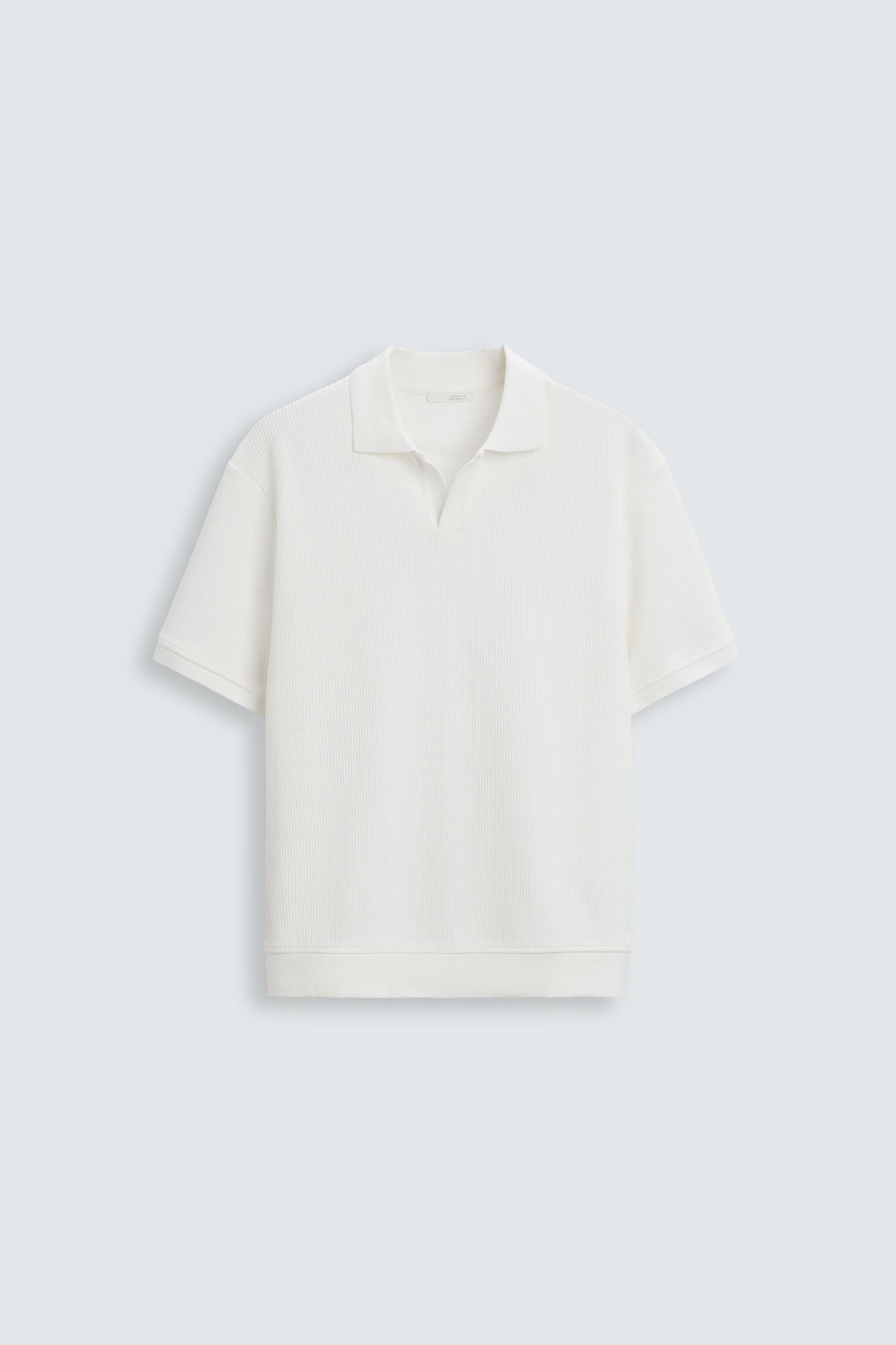 VERTICAL TEXTURED POLO