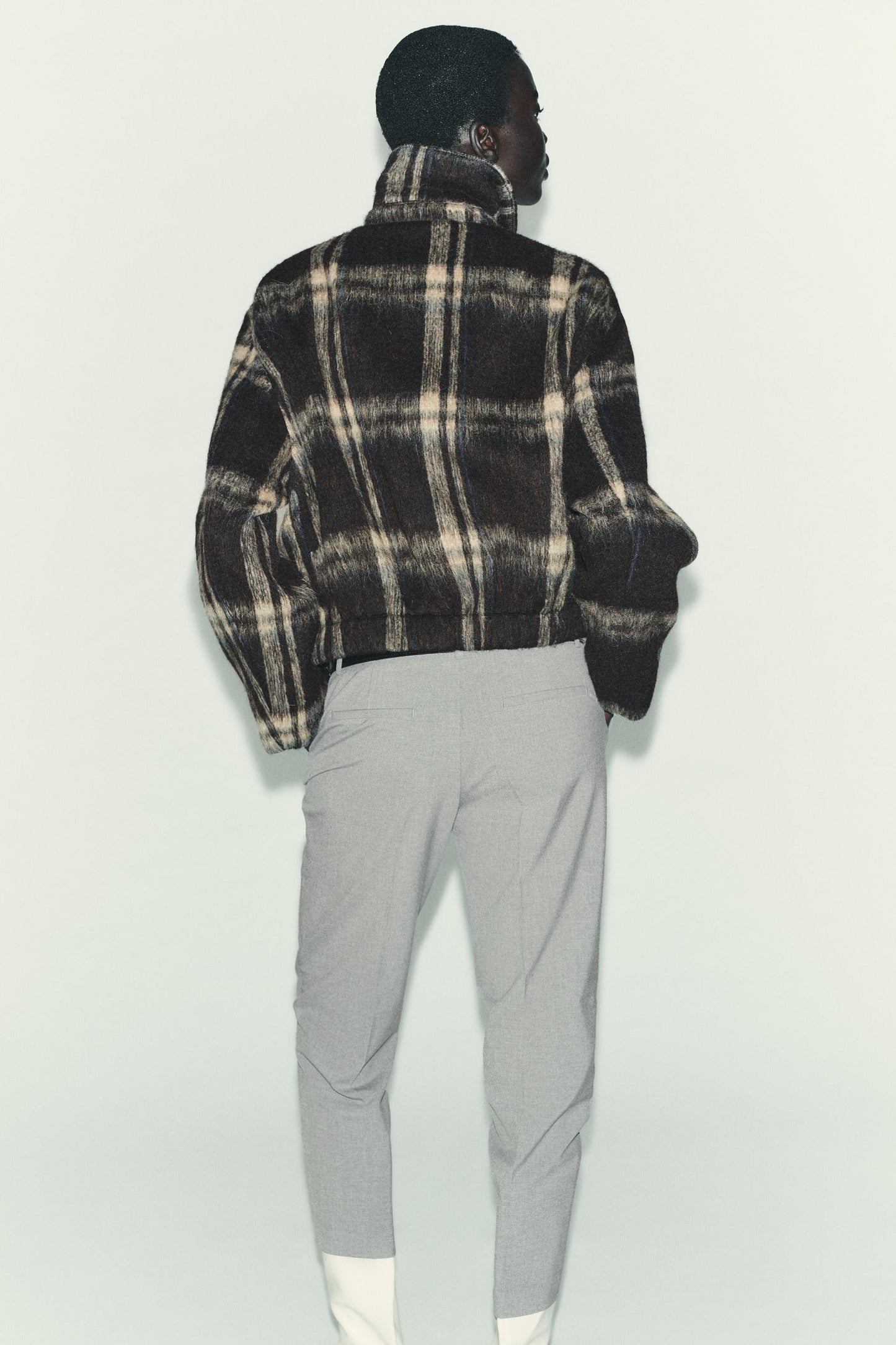 BELTED SLIM PANTS