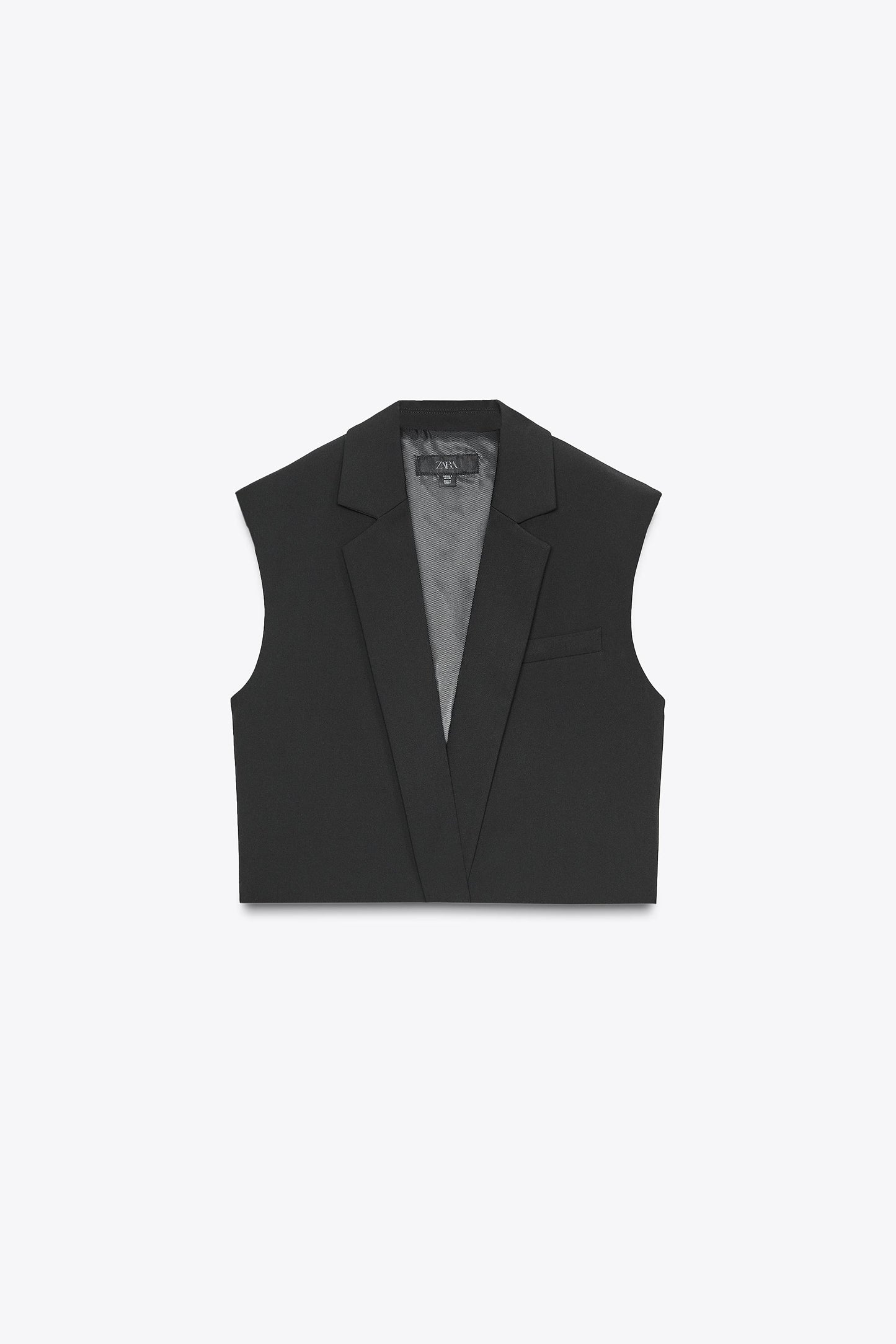 SHORT LAPEL VEST