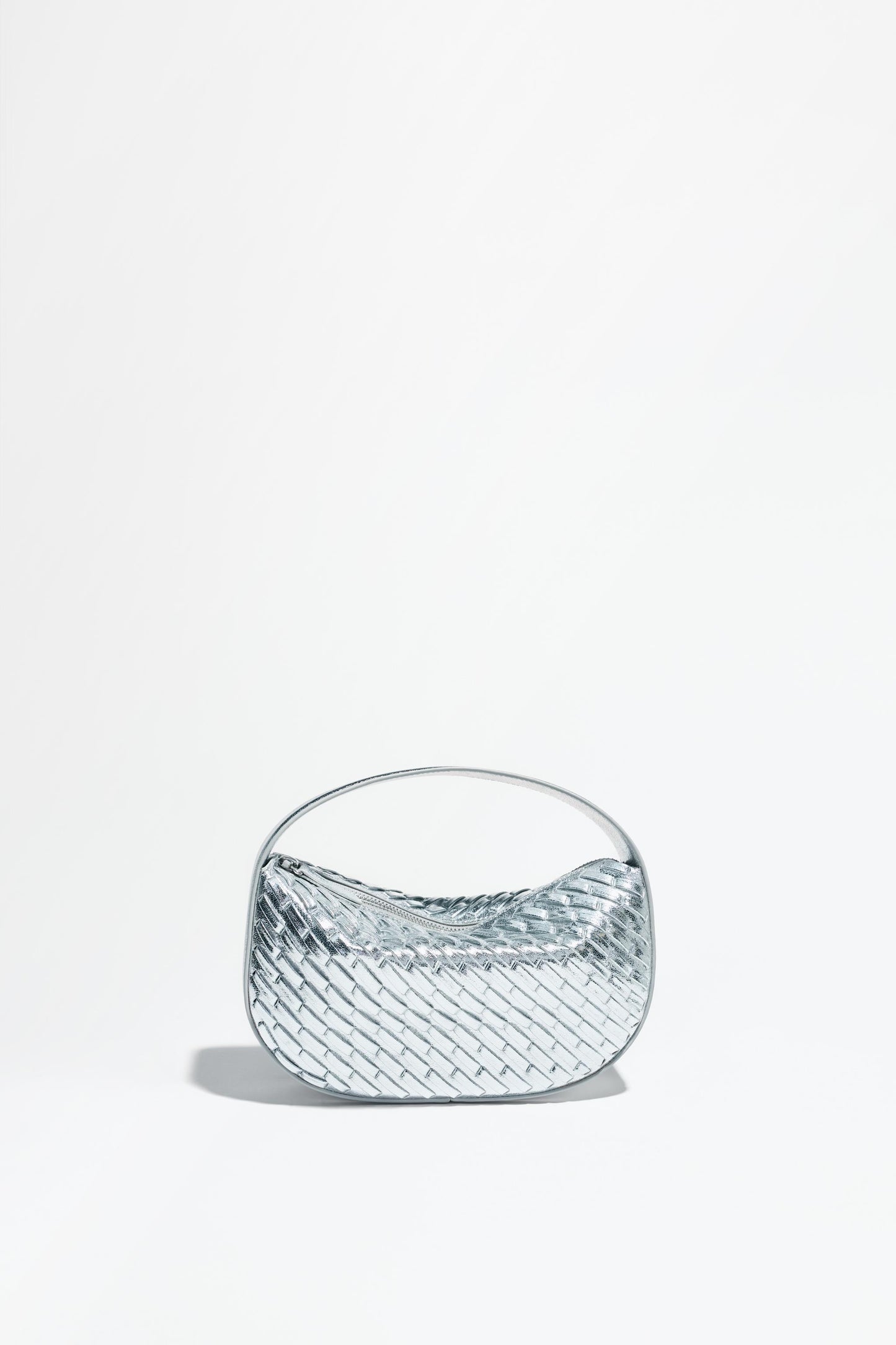 WOVEN EFFECT HANDBAG