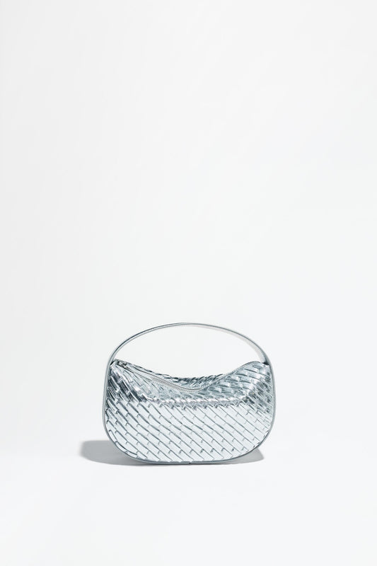 WOVEN EFFECT HANDBAG