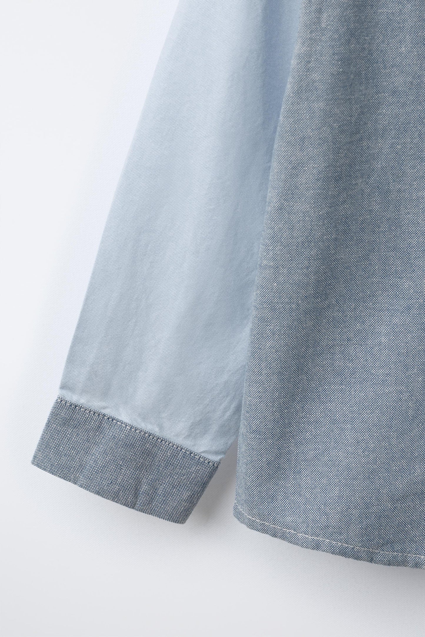 PATCHWORK OXFORD POCKET SHIRT