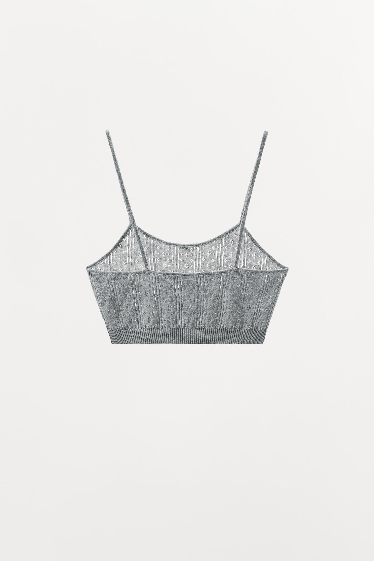 POINTELLE FLORAL BRALETTE