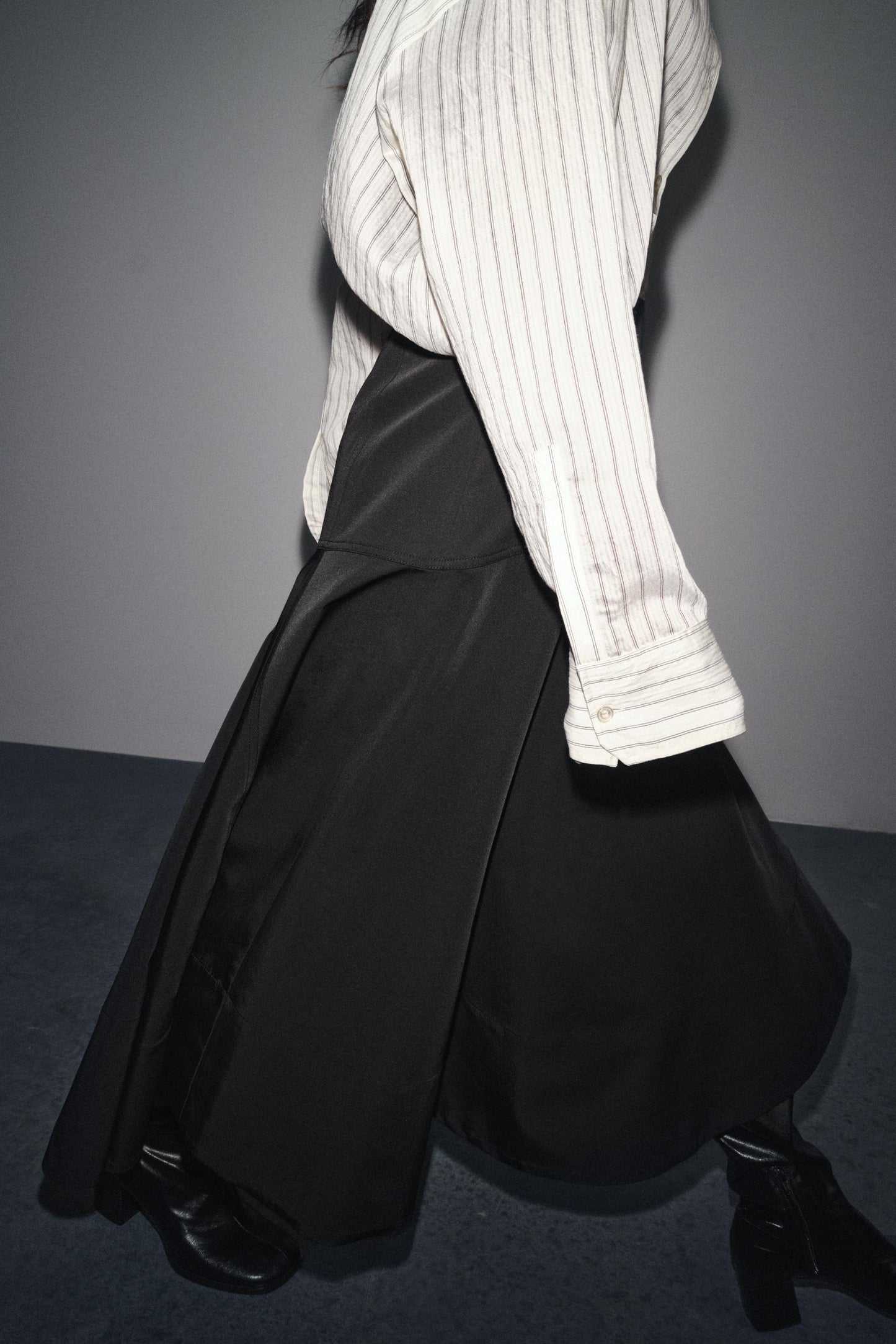ZW COLLECTION FLARED BELT SKIRT