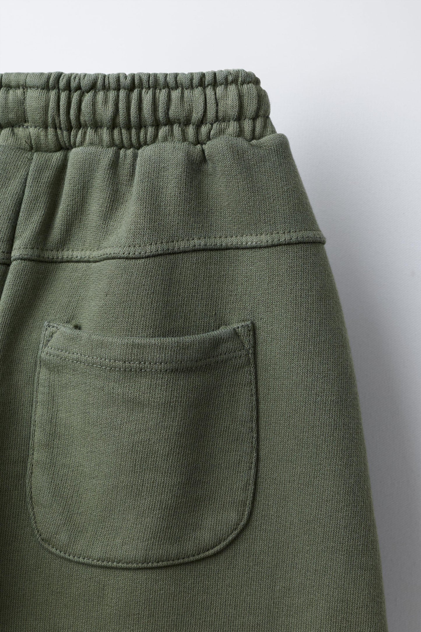 STRAIGHT LOGO PLUSH PANTS