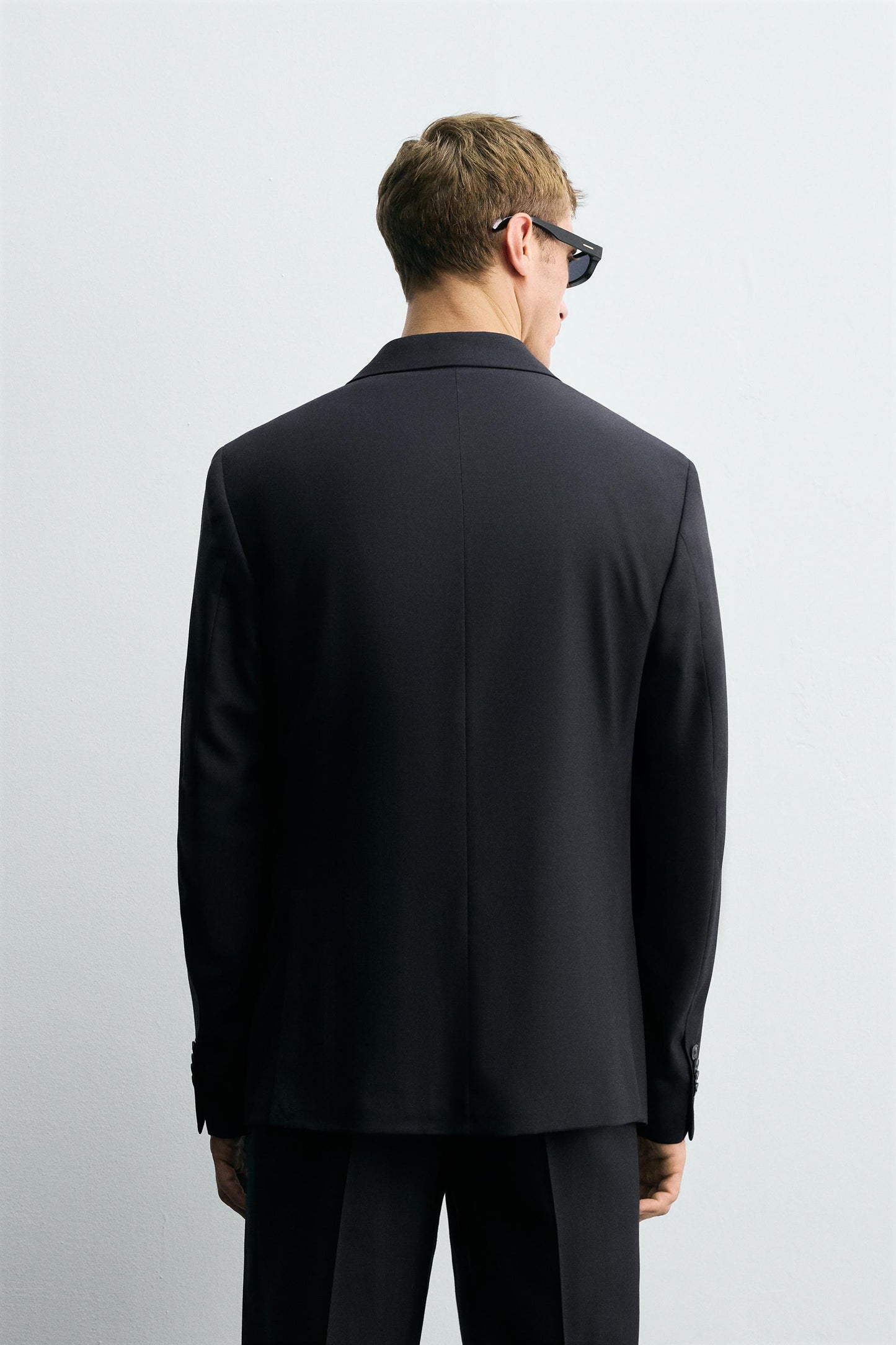 HERRINGBONE SUIT BLAZER