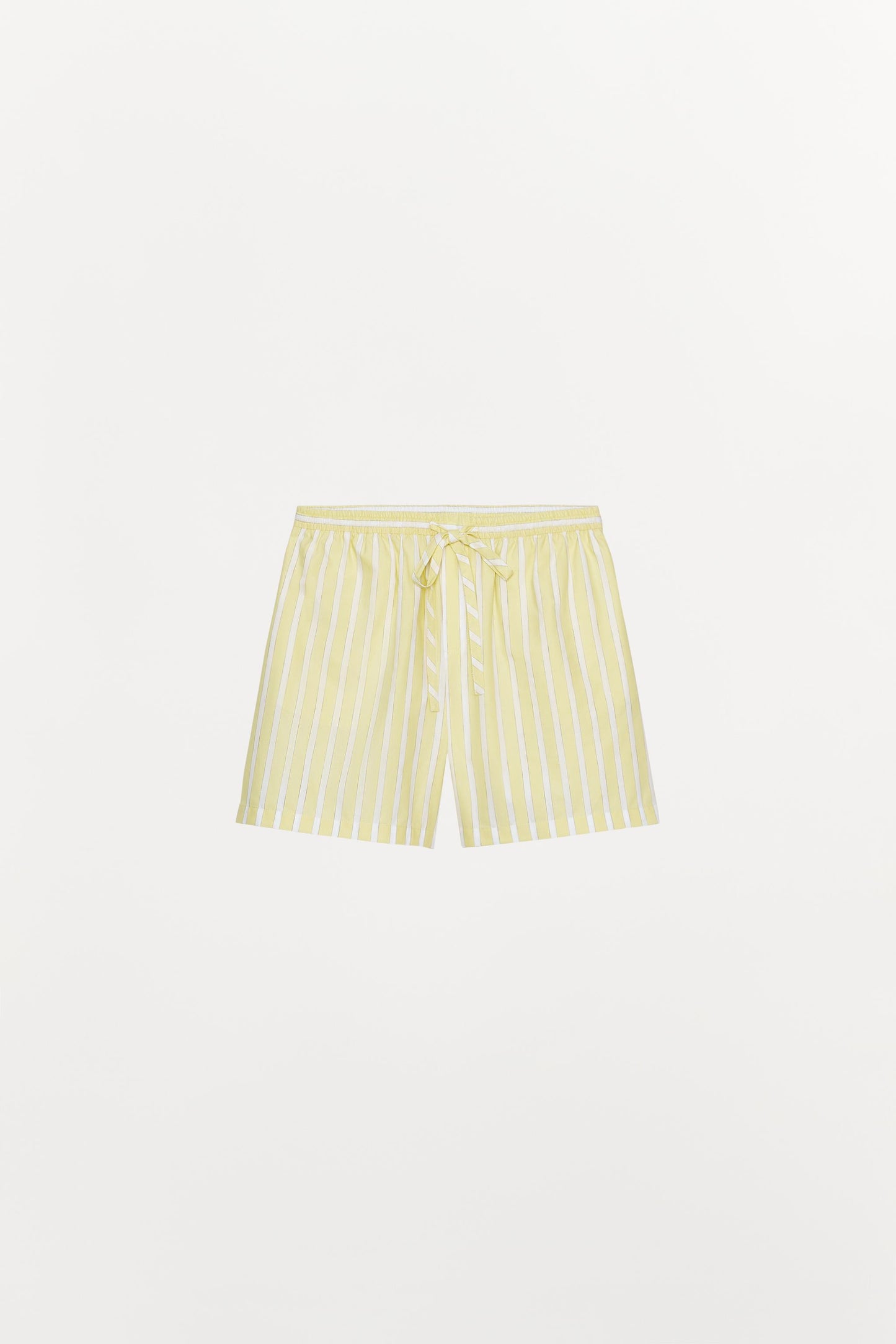 STRIPED PAJAMA SHORTS