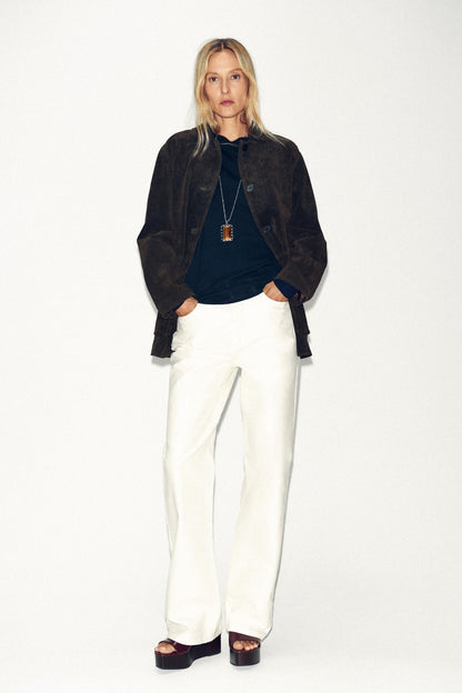 100% SUEDE JACKET