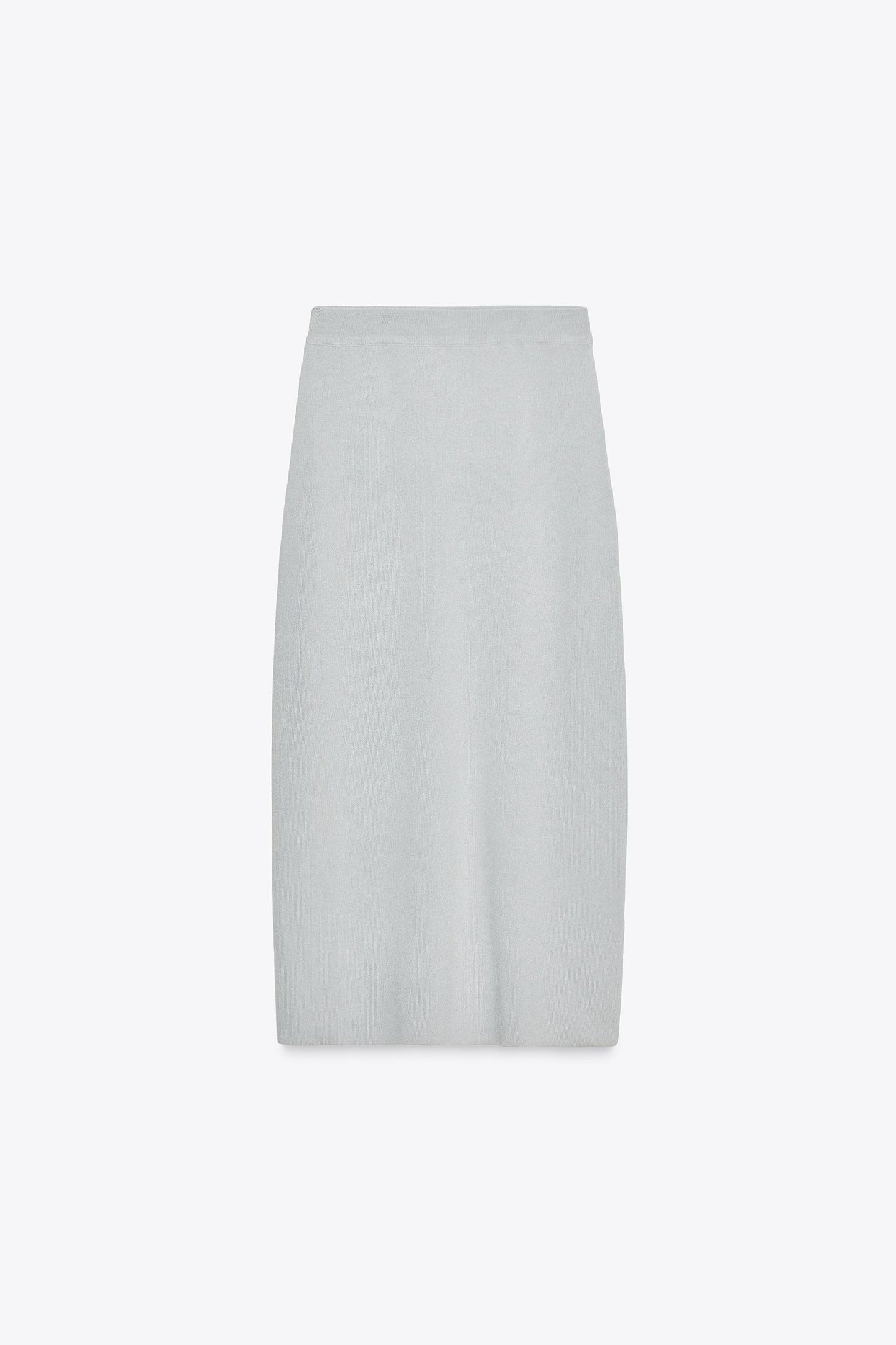 PLAIN KNIT MIDI SKIRT