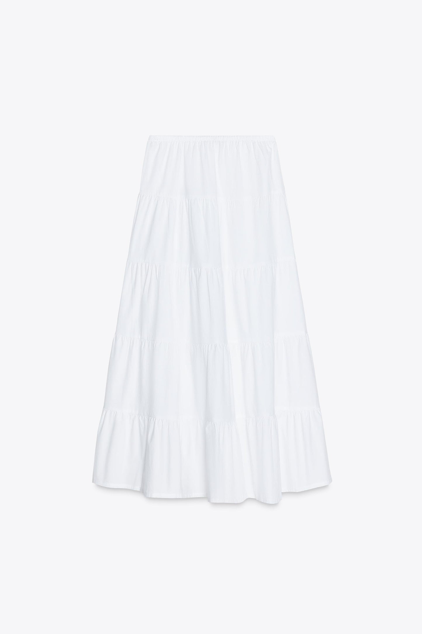 TIERED MAXI SKIRT