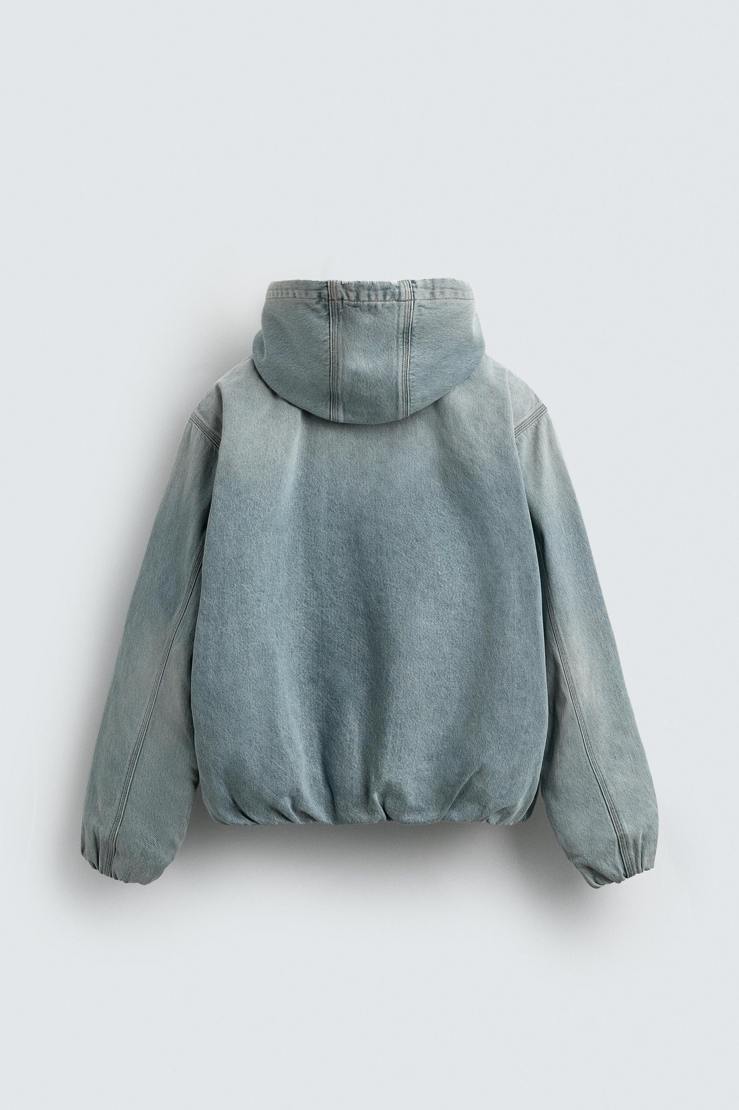 DENIM HOODIE JACKET