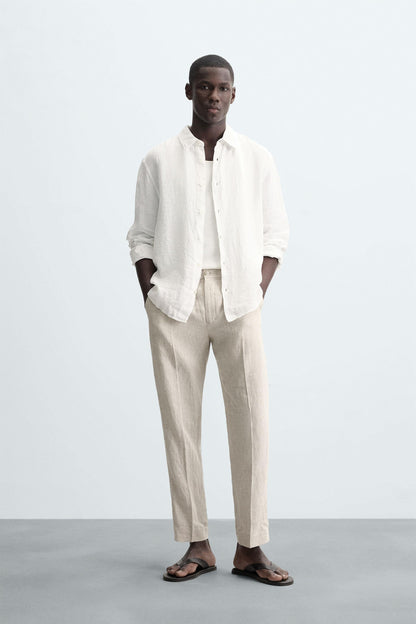 100% LINEN PANTS