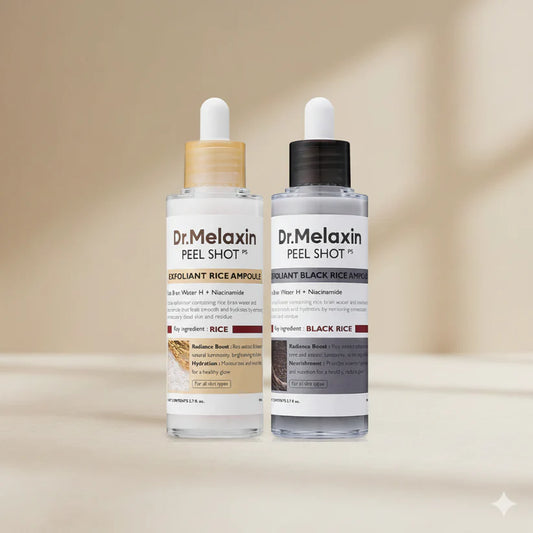 Dr.Melaxin Peel Shot Glow Rice Ampoule Duo