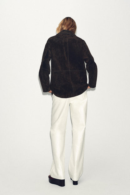 100% SUEDE JACKET