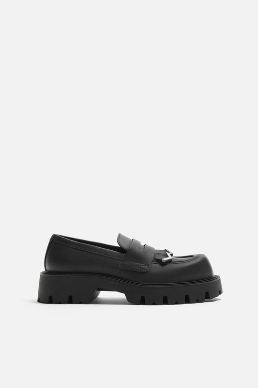 CHUNKY FRINGE LOAFERS