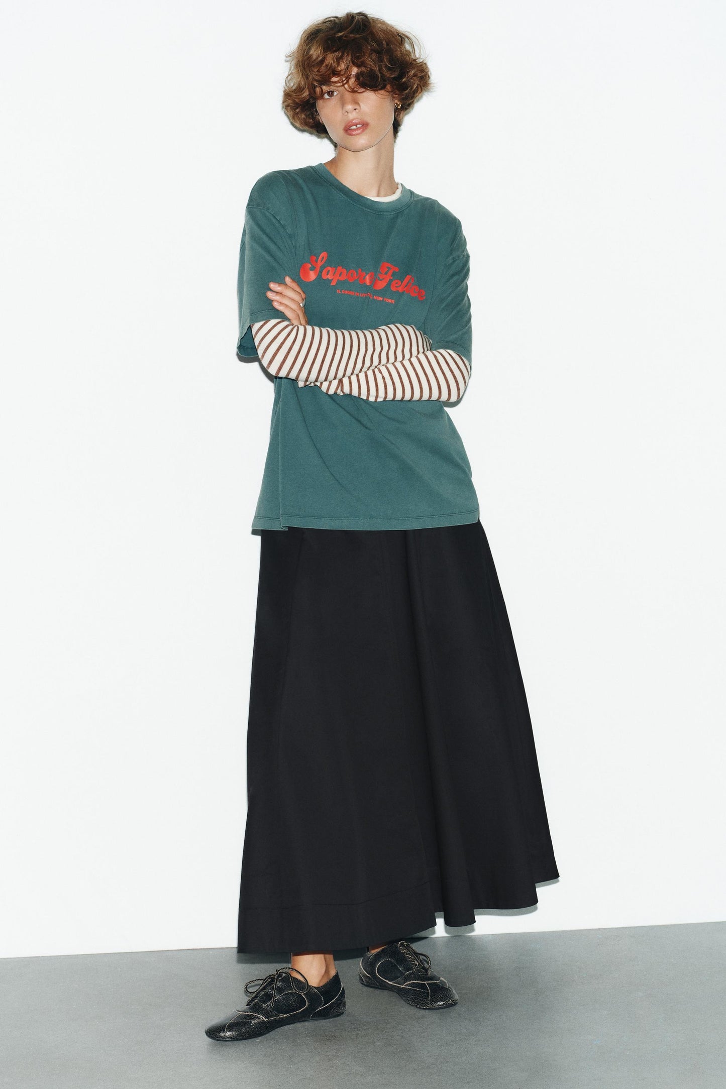 TEXT PRINT T-SHIRT