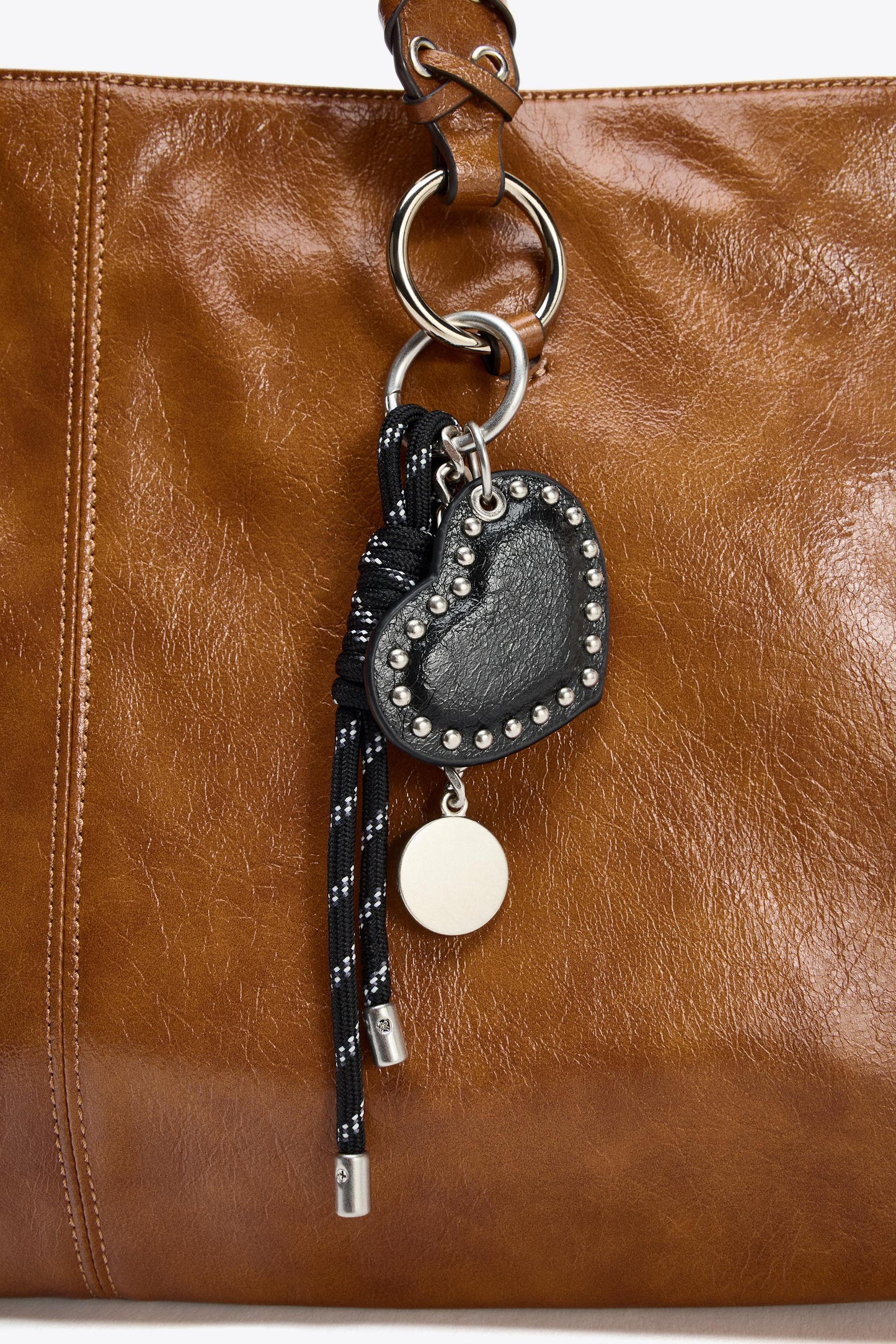 STUDDED HEART CHARM