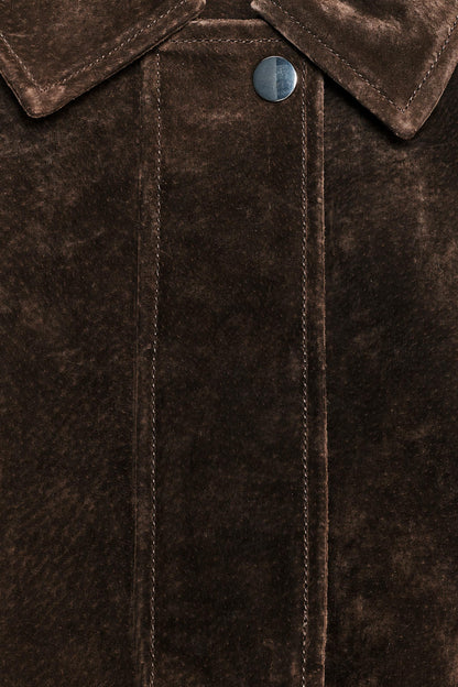100% LEATHER SHORT JACKET