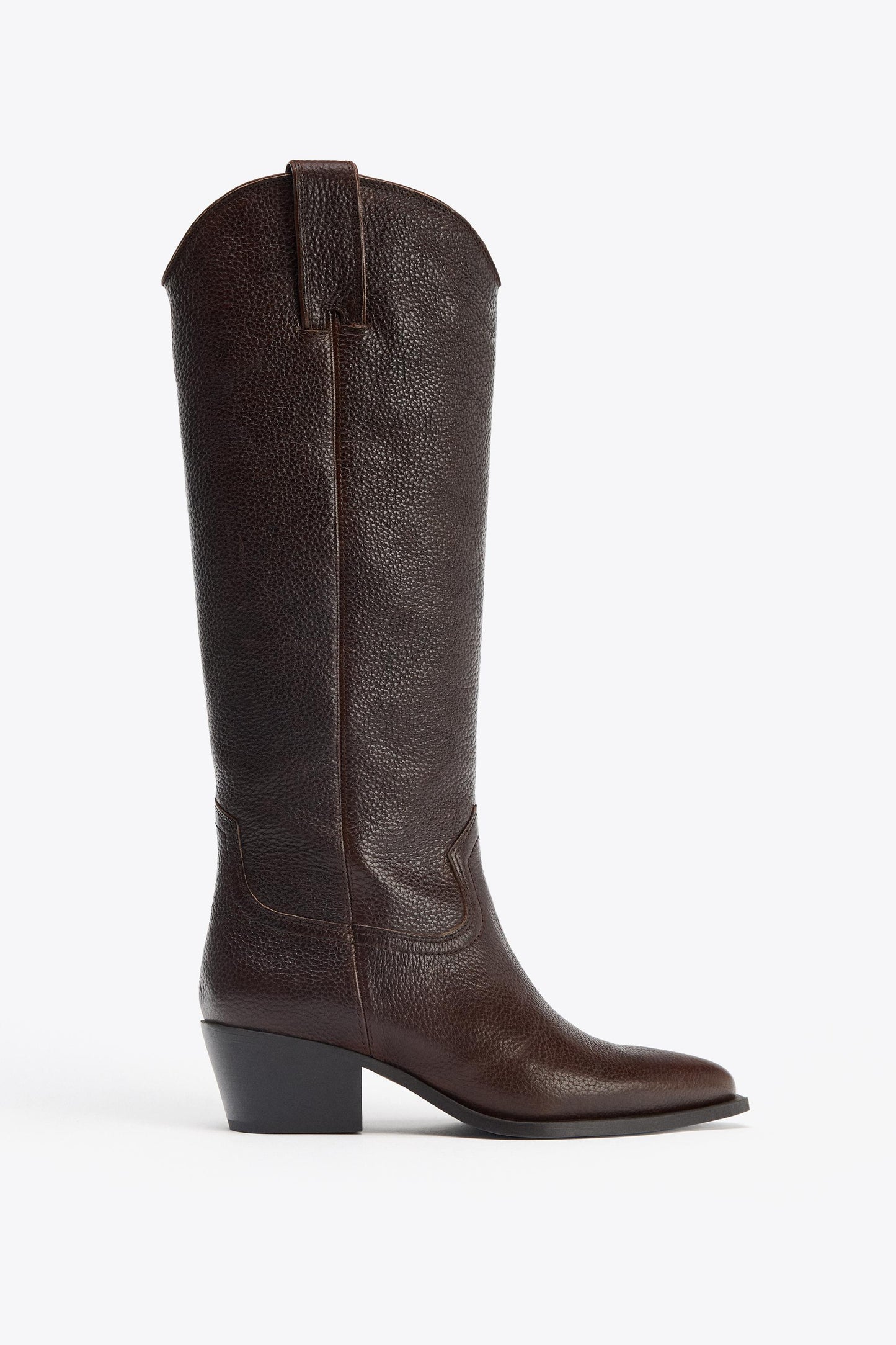 LEATHER HIGH BOOTS