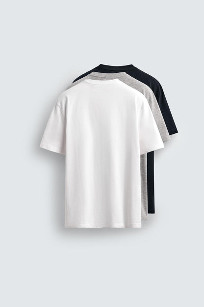 3-PACK BASIC MEDIUM WEIGHT T-SHIRT