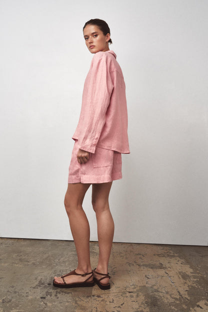 100% LINEN SHORTS ZW COLLECTION