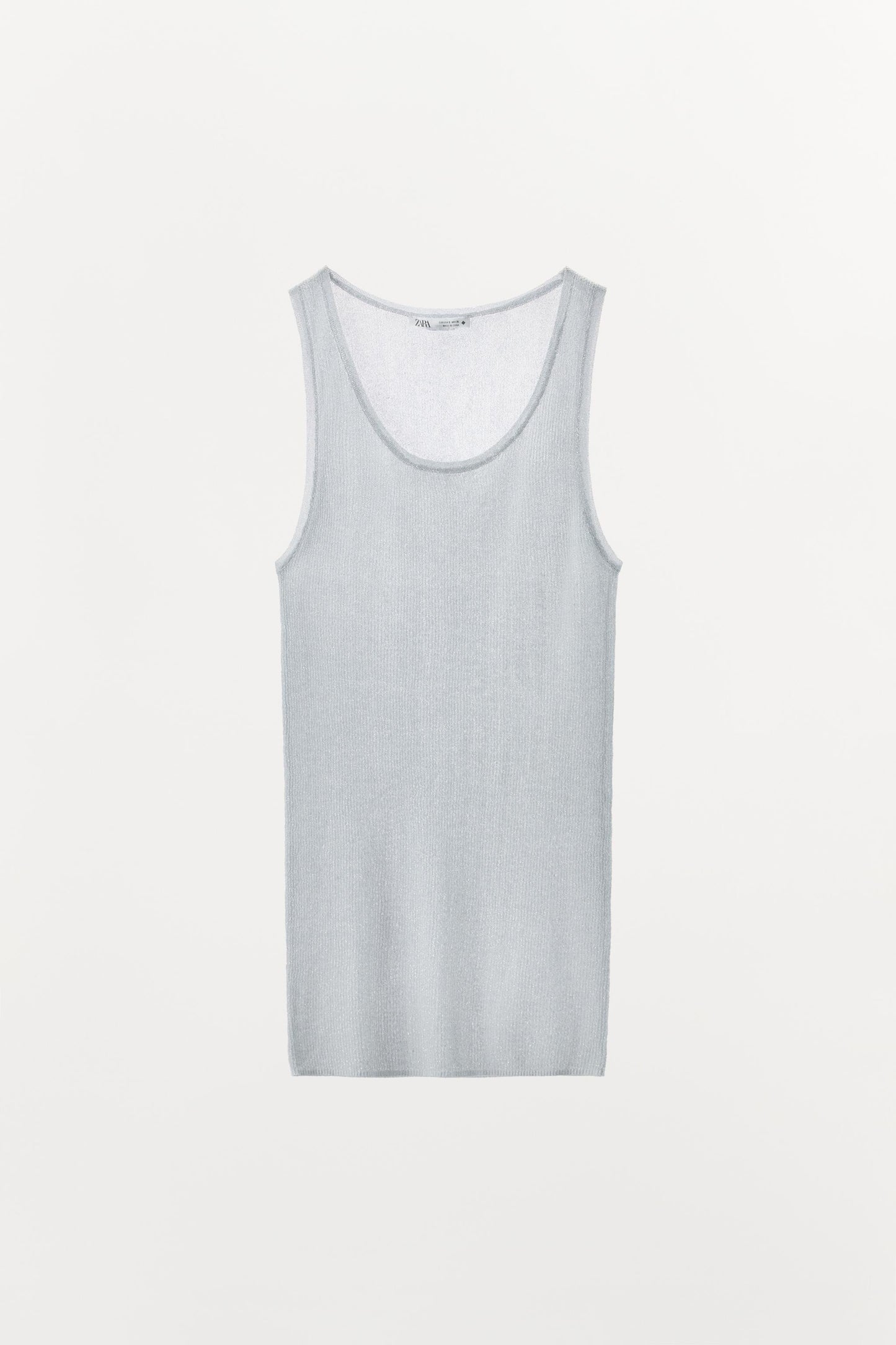 METALLIC THREAD TOP