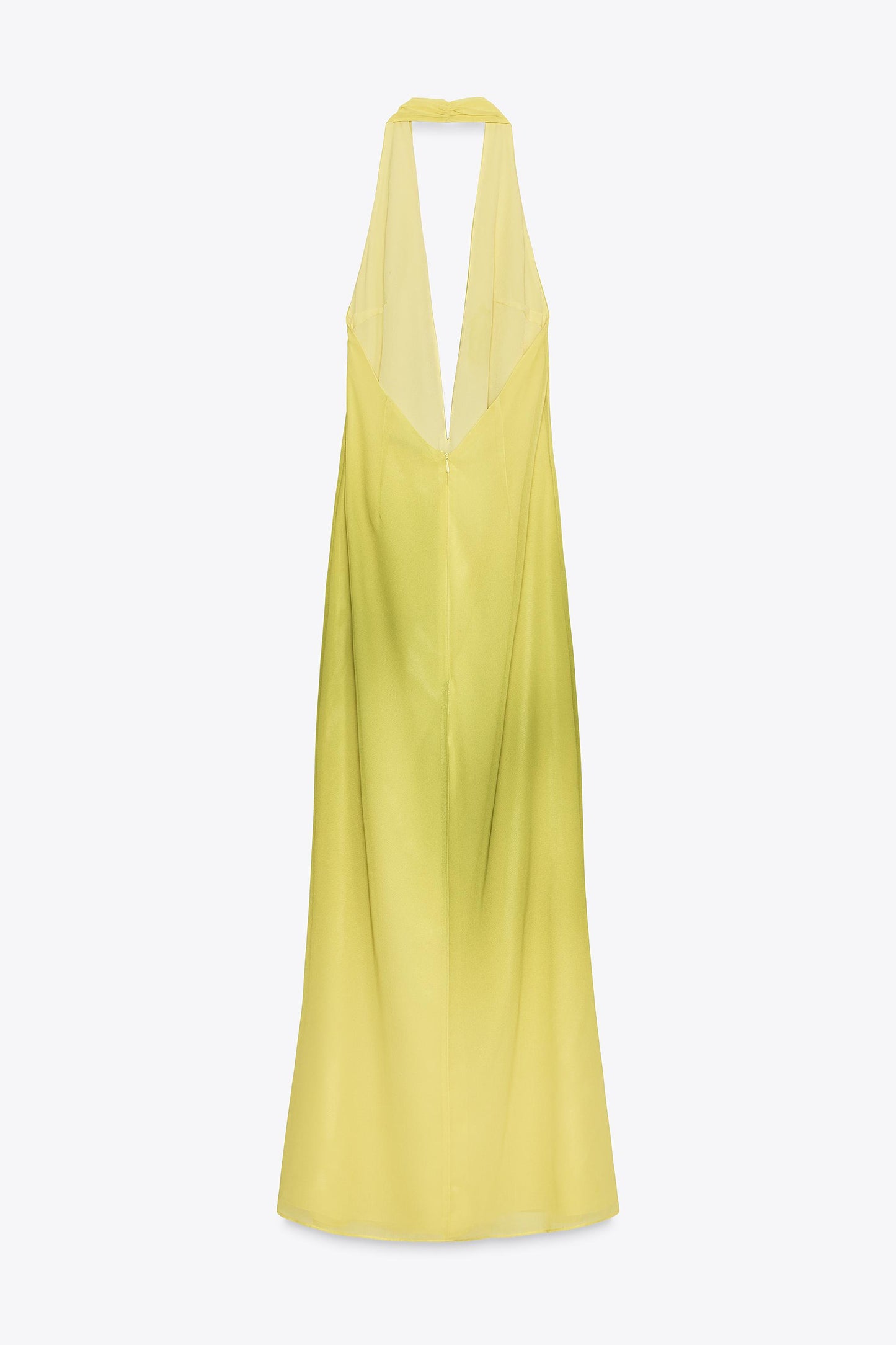 PRINTED KNOT LONG DRESS