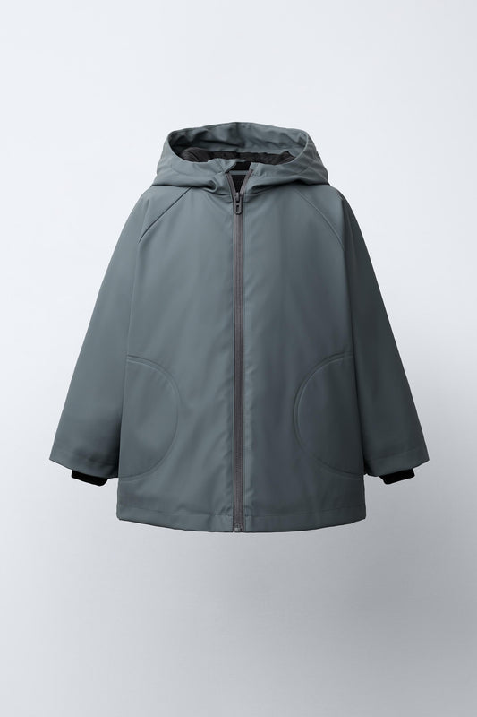 RUBBERIZED WATER RESISTANT RAINCOAT