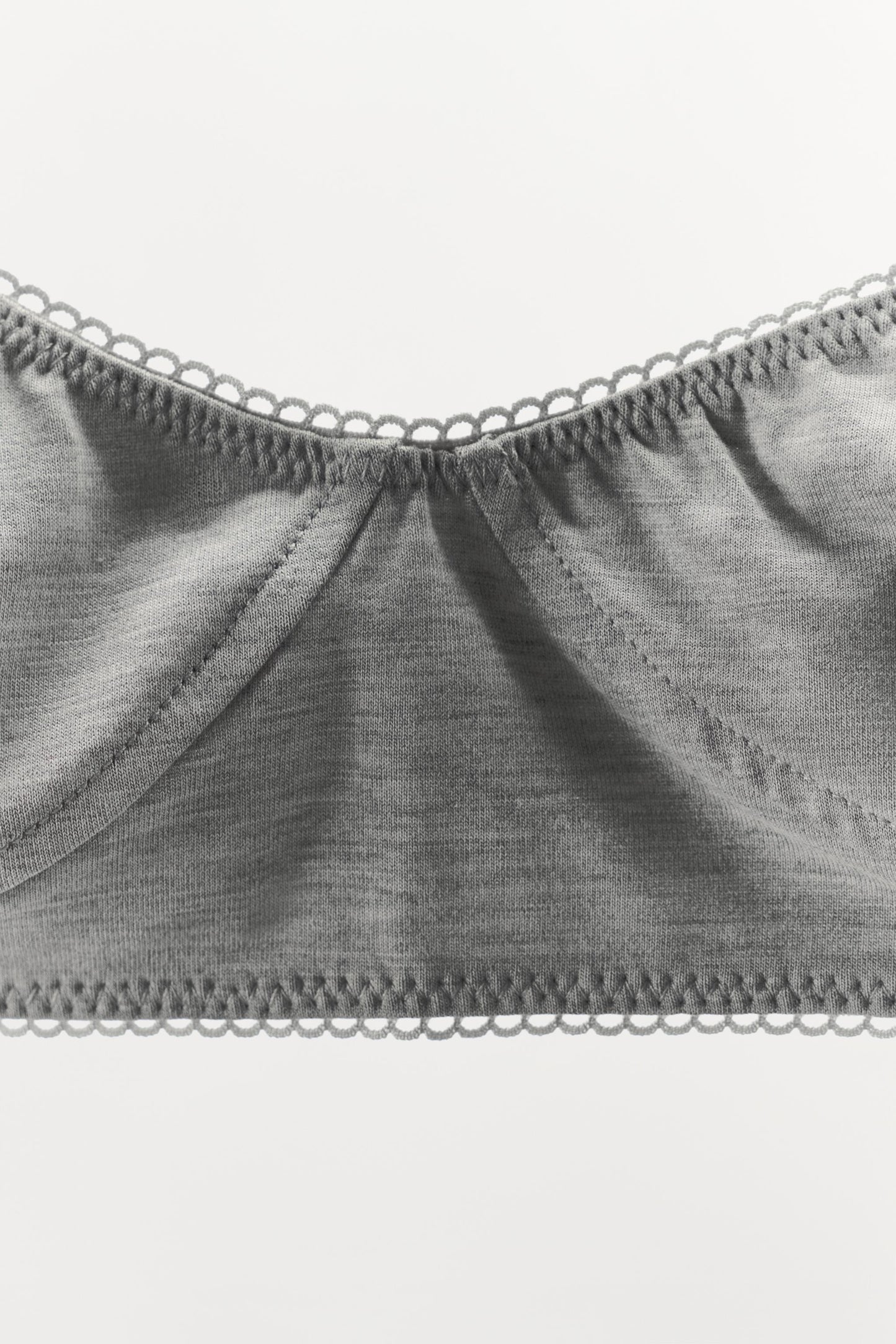 SCALLOPED MODAL BRALETTE