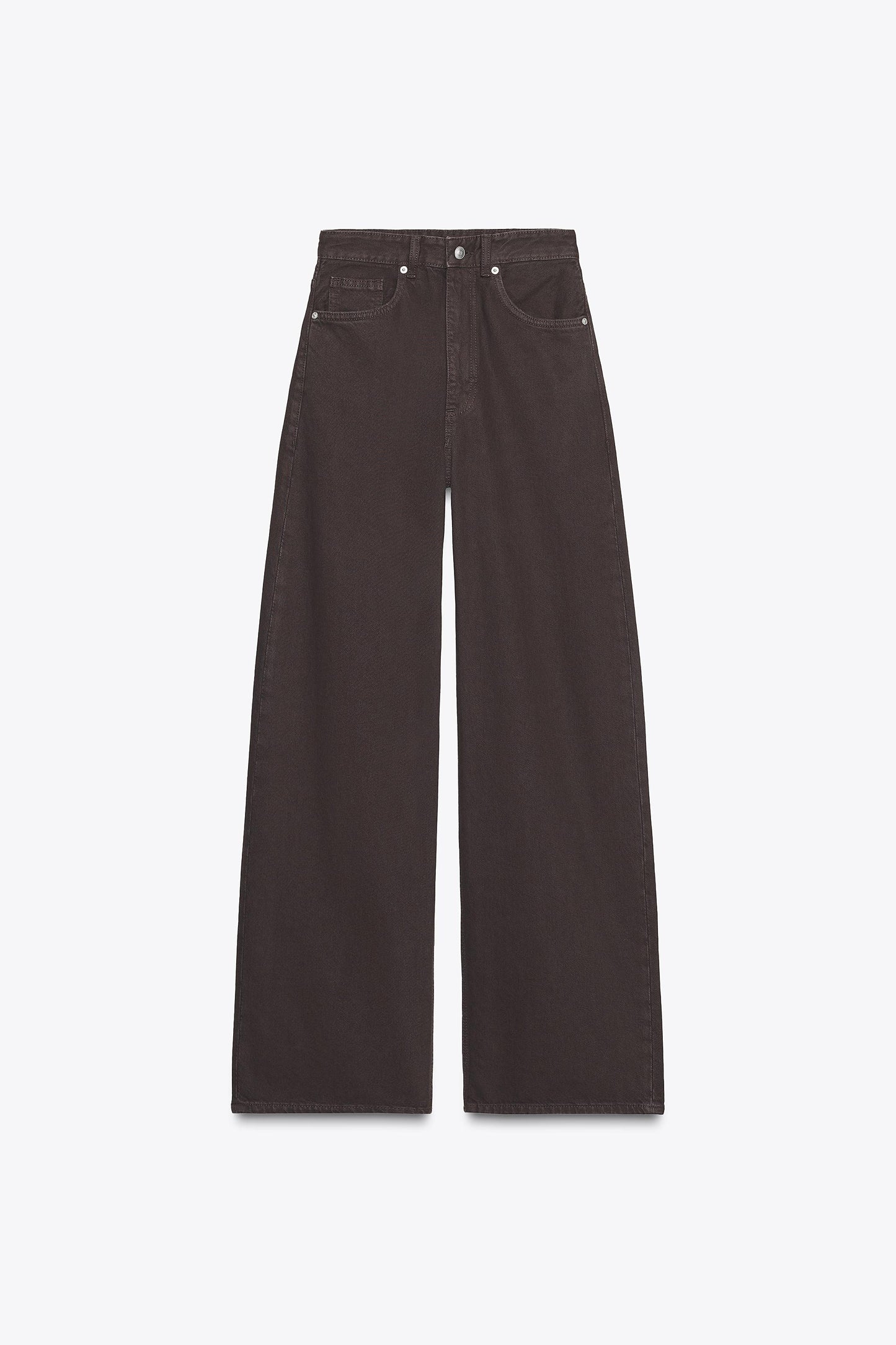 TRF EXTRA WIDE LEG HIGH WAIST JEANS