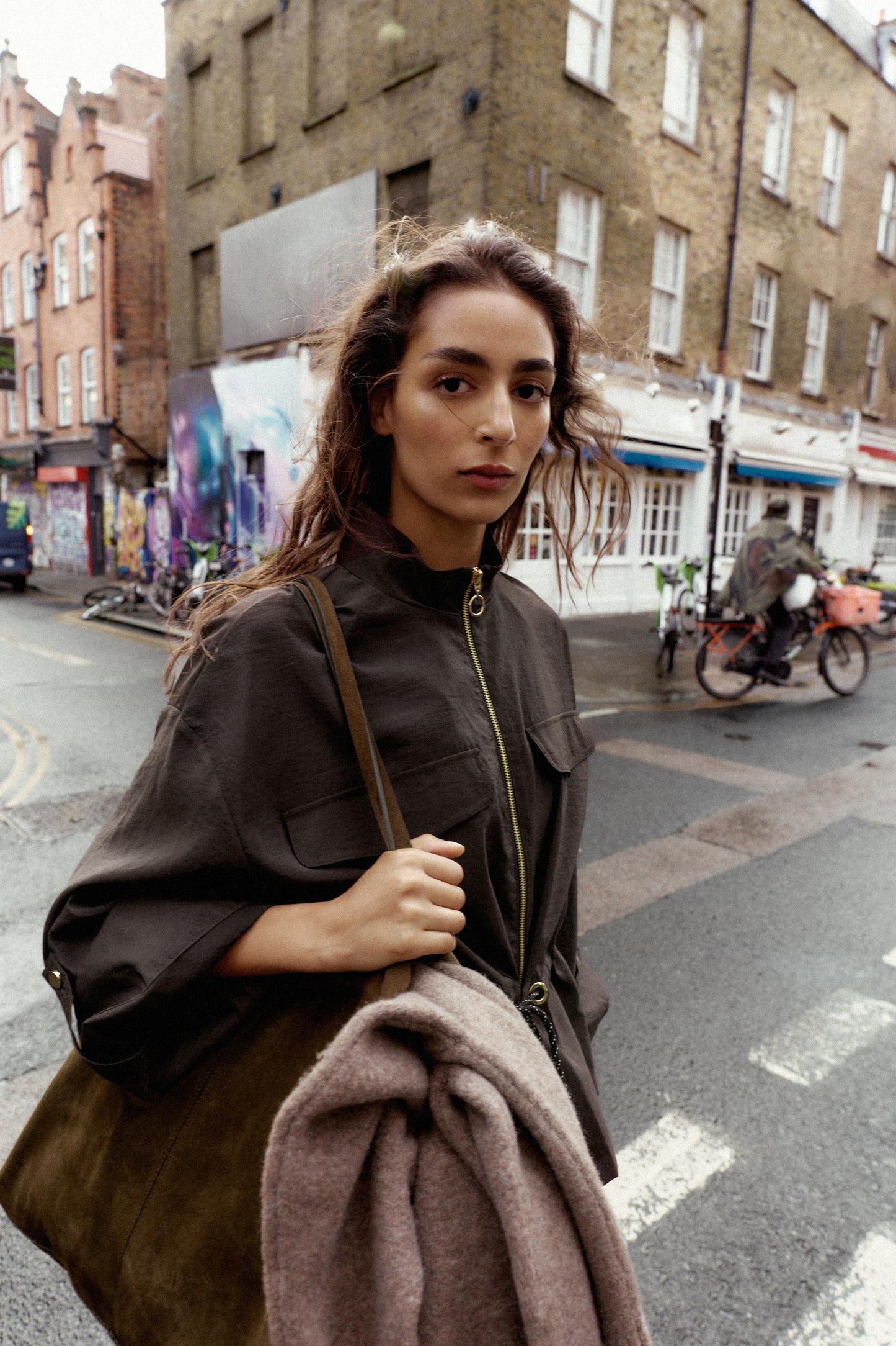 SAFARI JACKET WITH DRAWSTRING