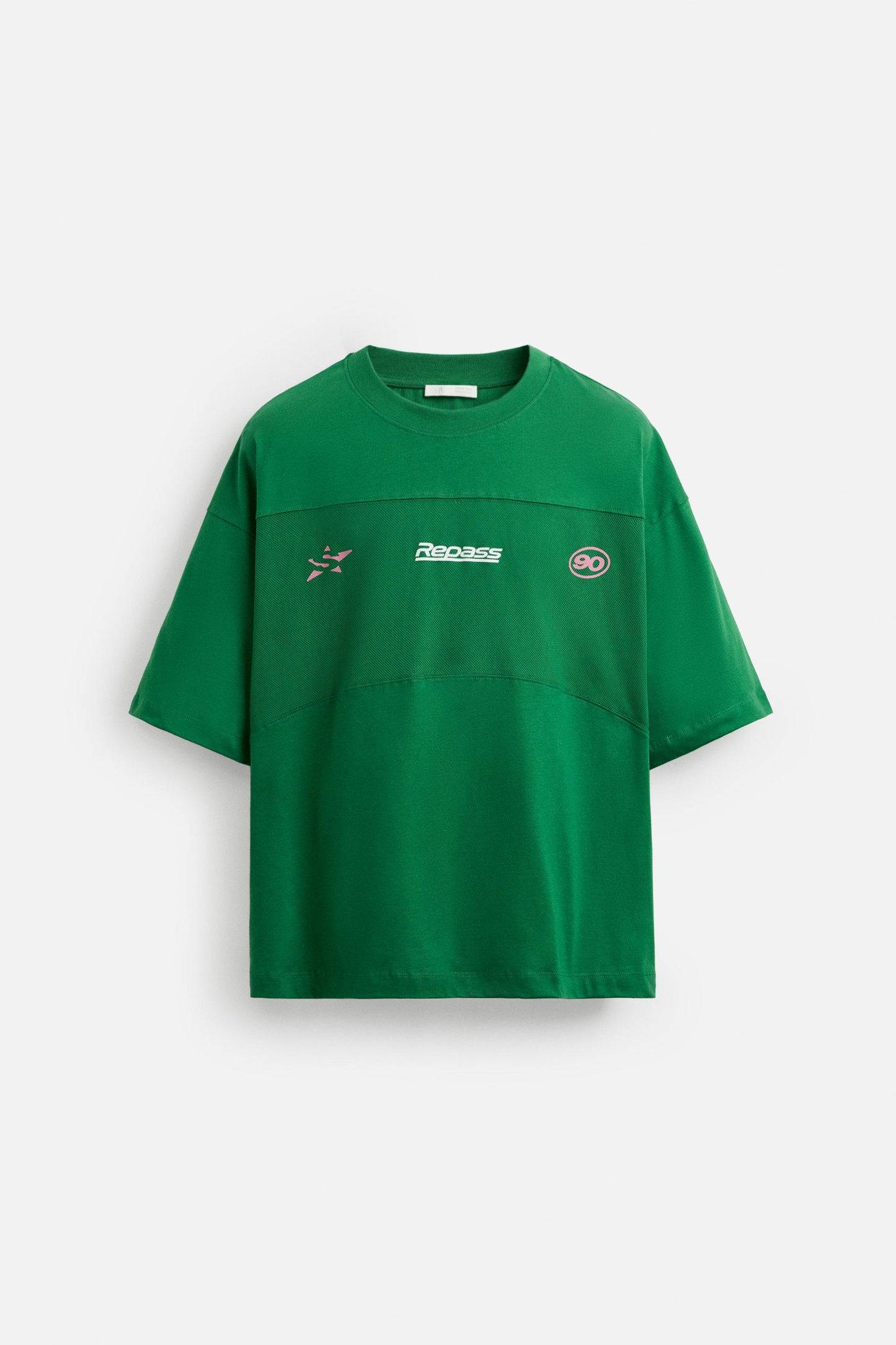 MESH STRIPE T-SHIRT