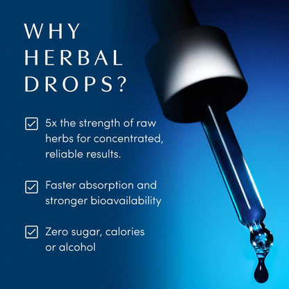 Blue Burn - Metabolic Support Liquid Herbal Drops* | Antioxidant Rich, Alcohol-Free, Clinically-Tested, Certified Gluten-Free, PETA Certified Vegan & Cruelty-Free, Third Party Tested, Plant-Based, Made in the USA