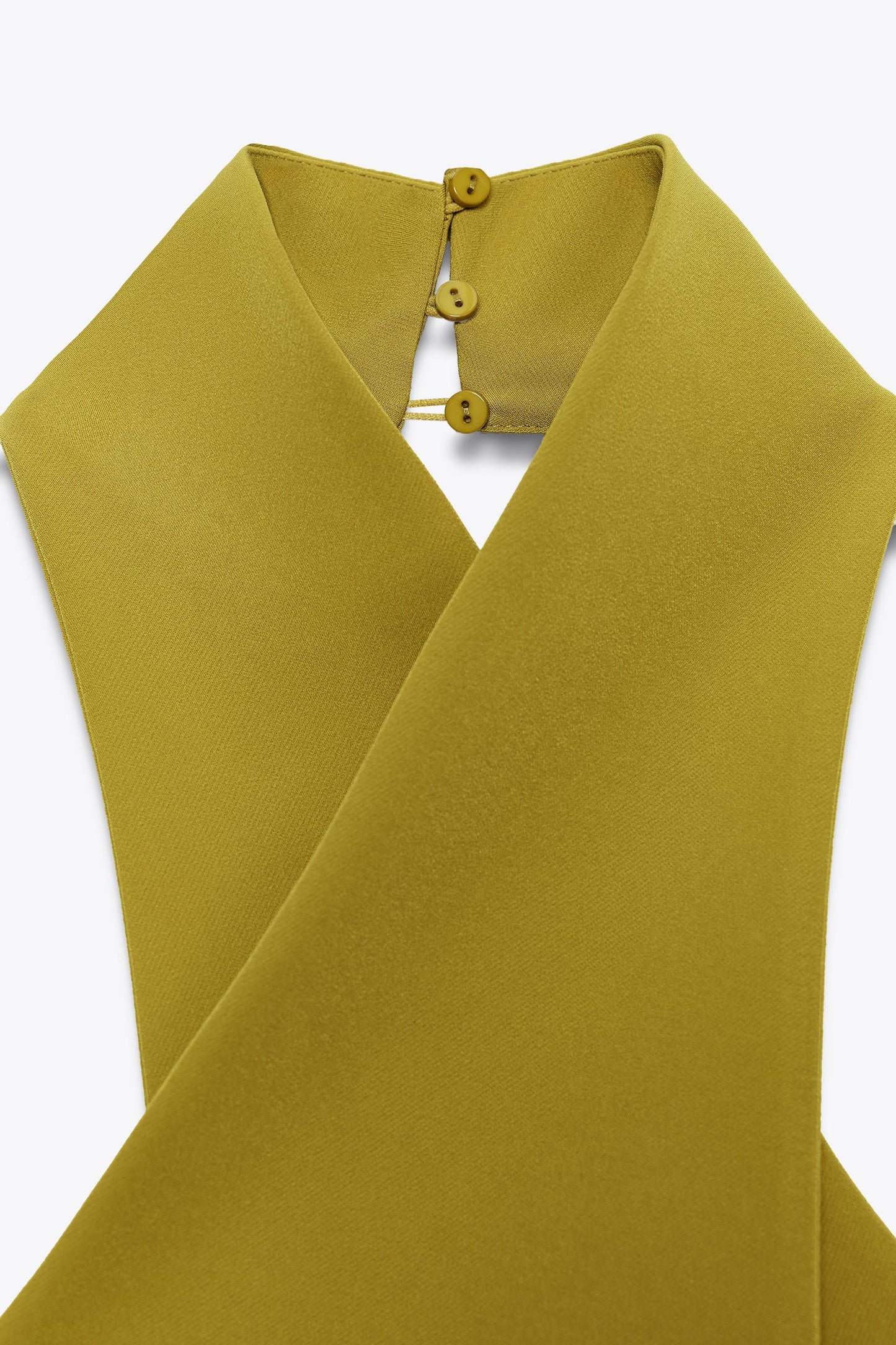 CREPE SURPLICE TOP