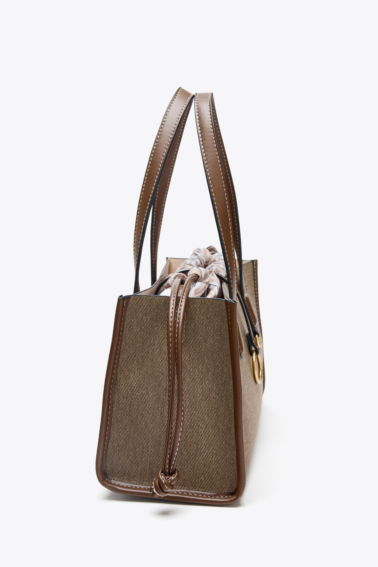 WOVEN SHOPPER BAG
