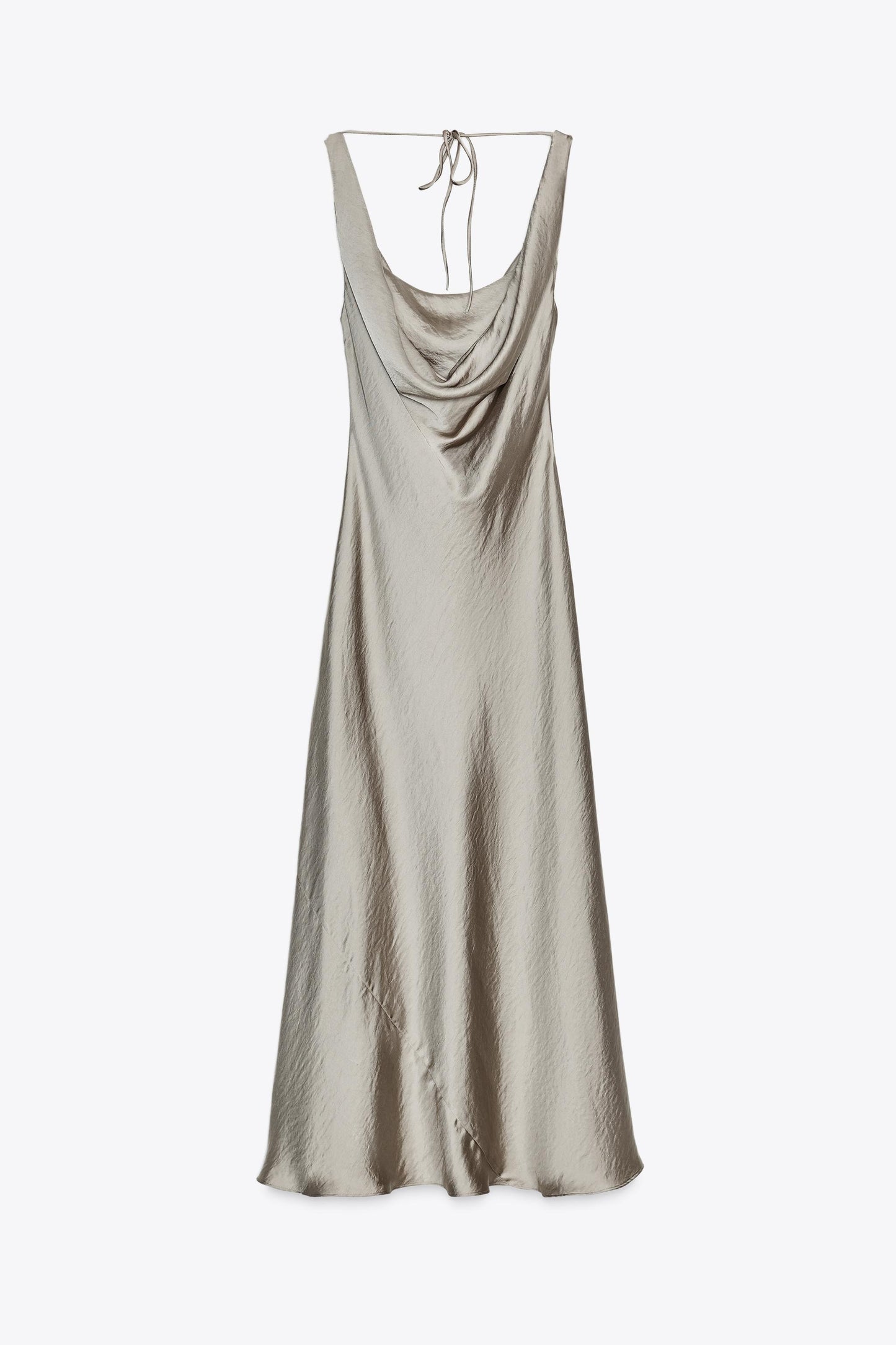 ZW COLLECTION SATIN LONG DRESS