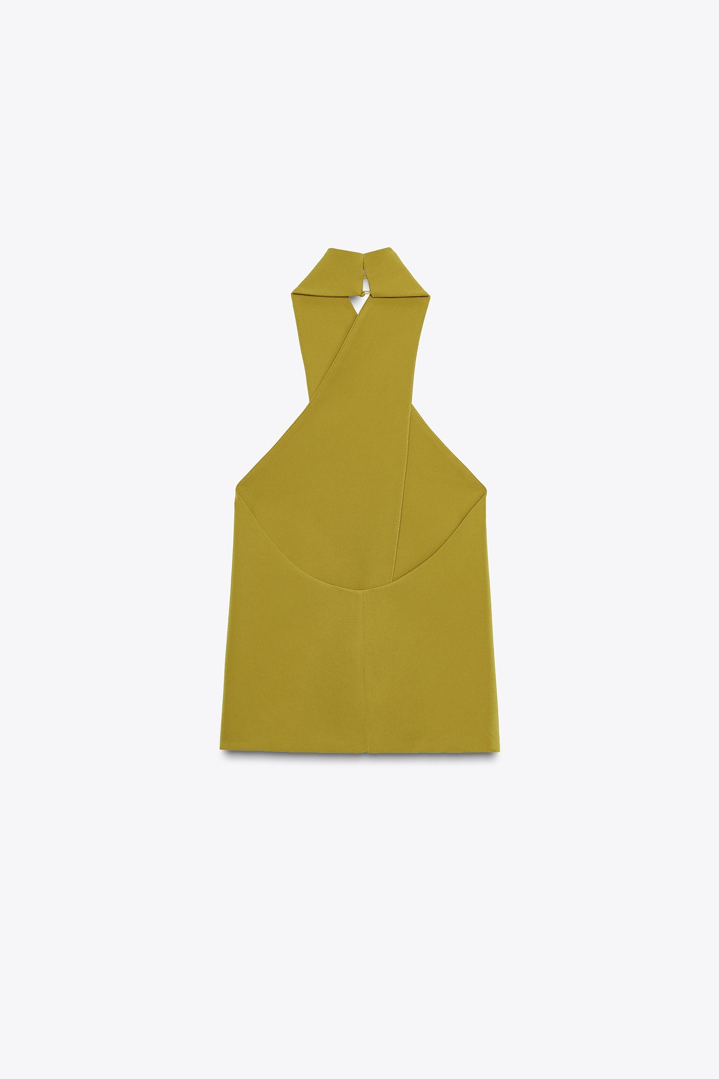 CREPE SURPLICE TOP