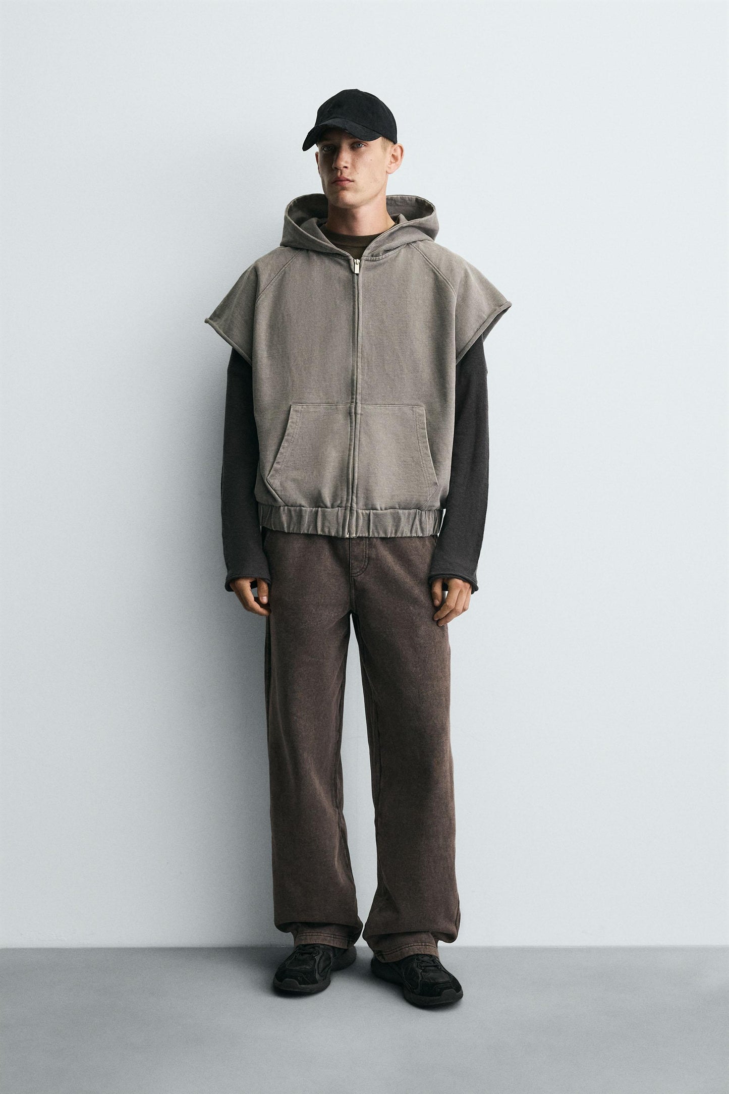 WASHED RELAXED FIT JOGGER PANTS