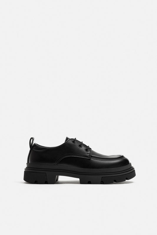 CHUNKY MOC TOE SHOES